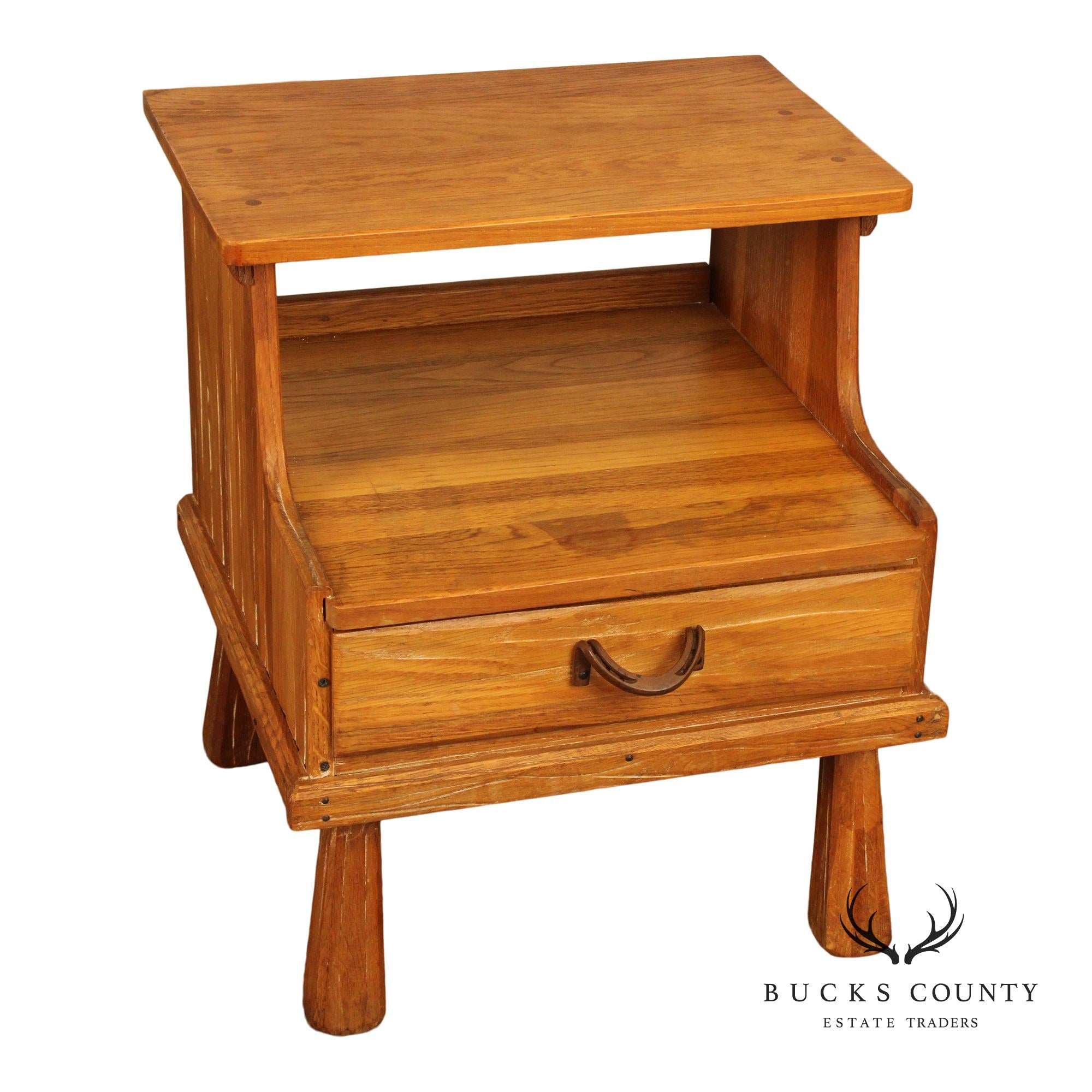 Brandt Ranch Oak One-Drawer Side Table