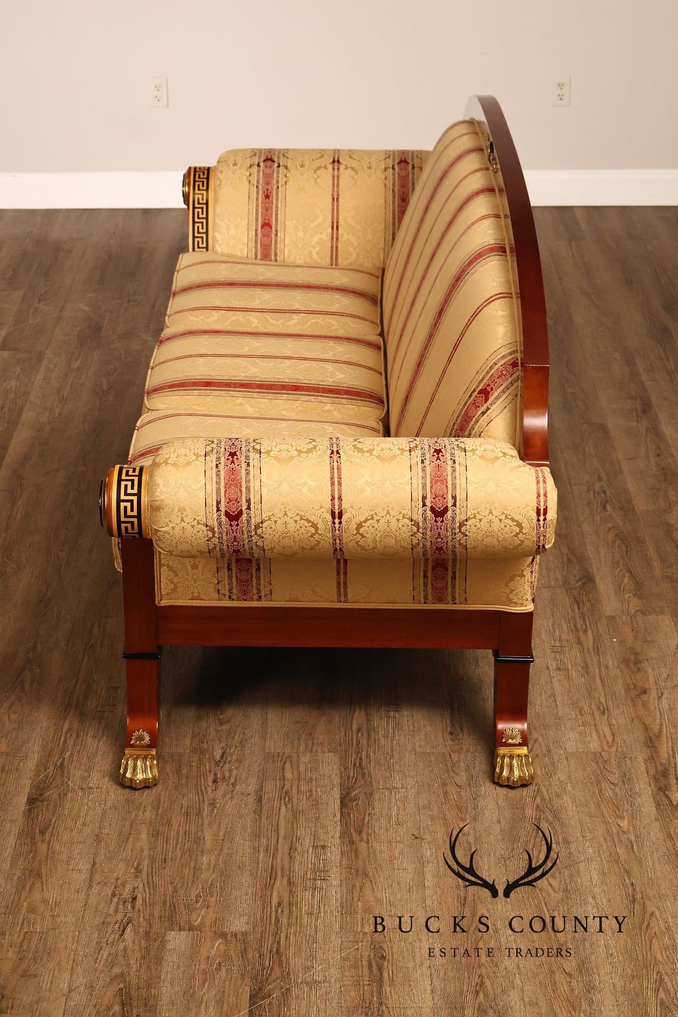 Versace Infinity Gigasso Empire Style Upholstered Sofa