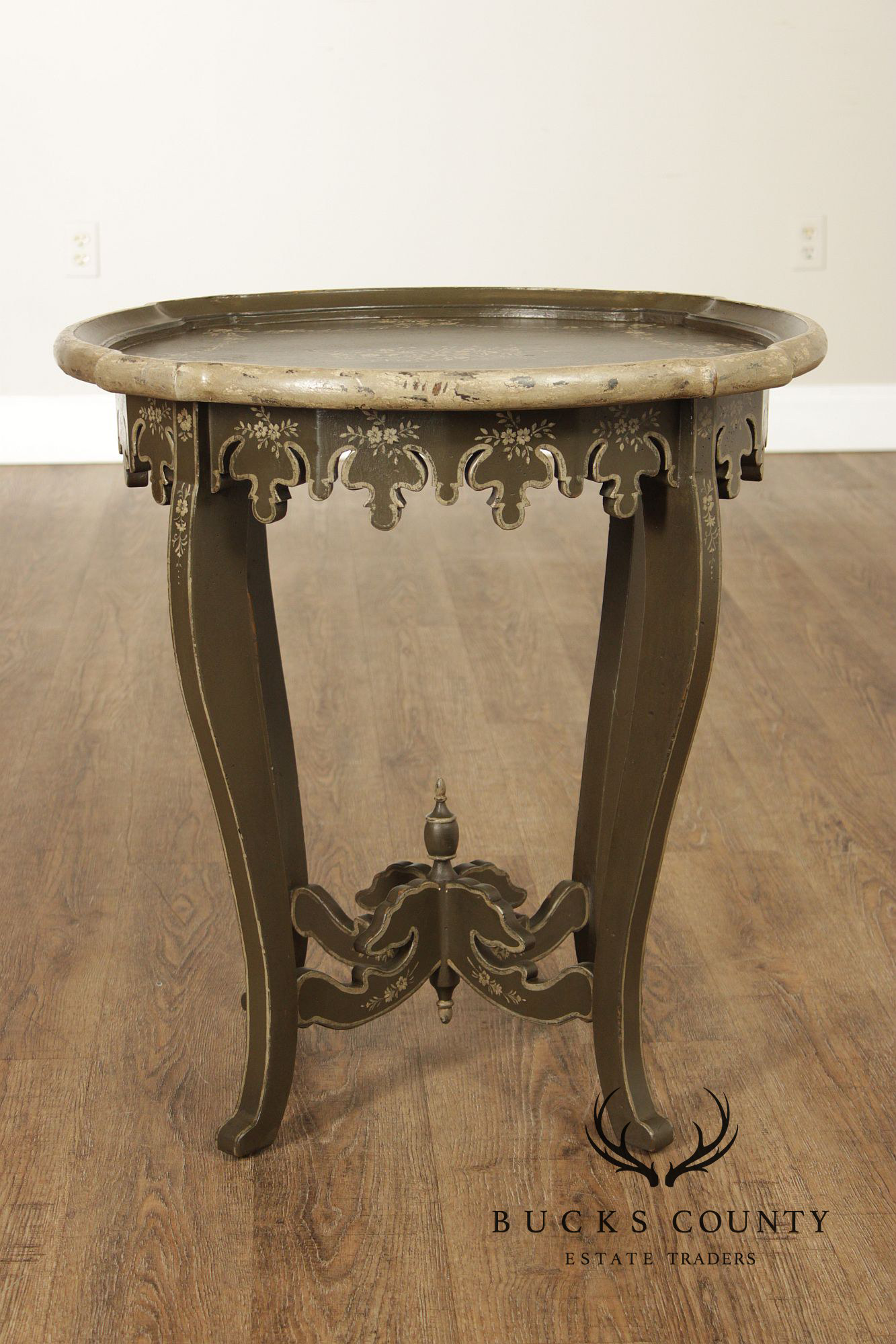 Amy Howard Collection Italian Florentine Style Side Table