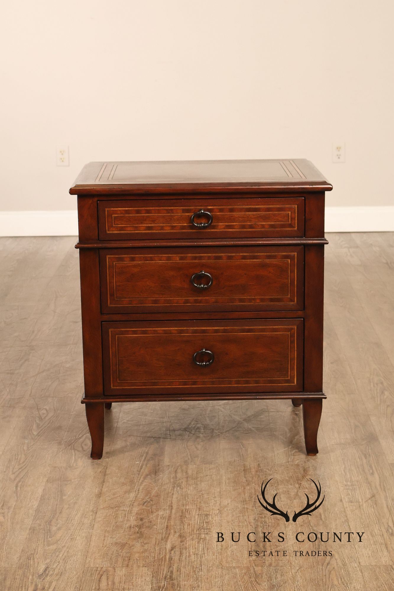 Theodore Alexander Brooksby Pair Of Bedroom Nightstands