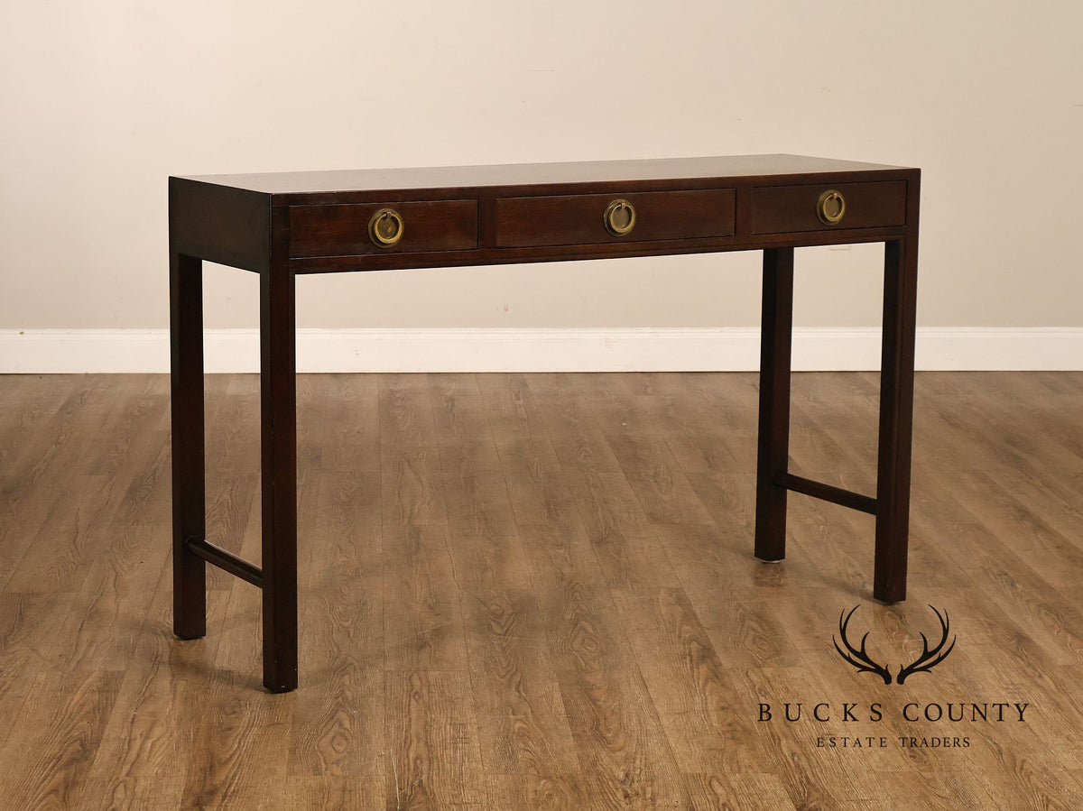 Dunbar Mid Century Modern Mahogany Console