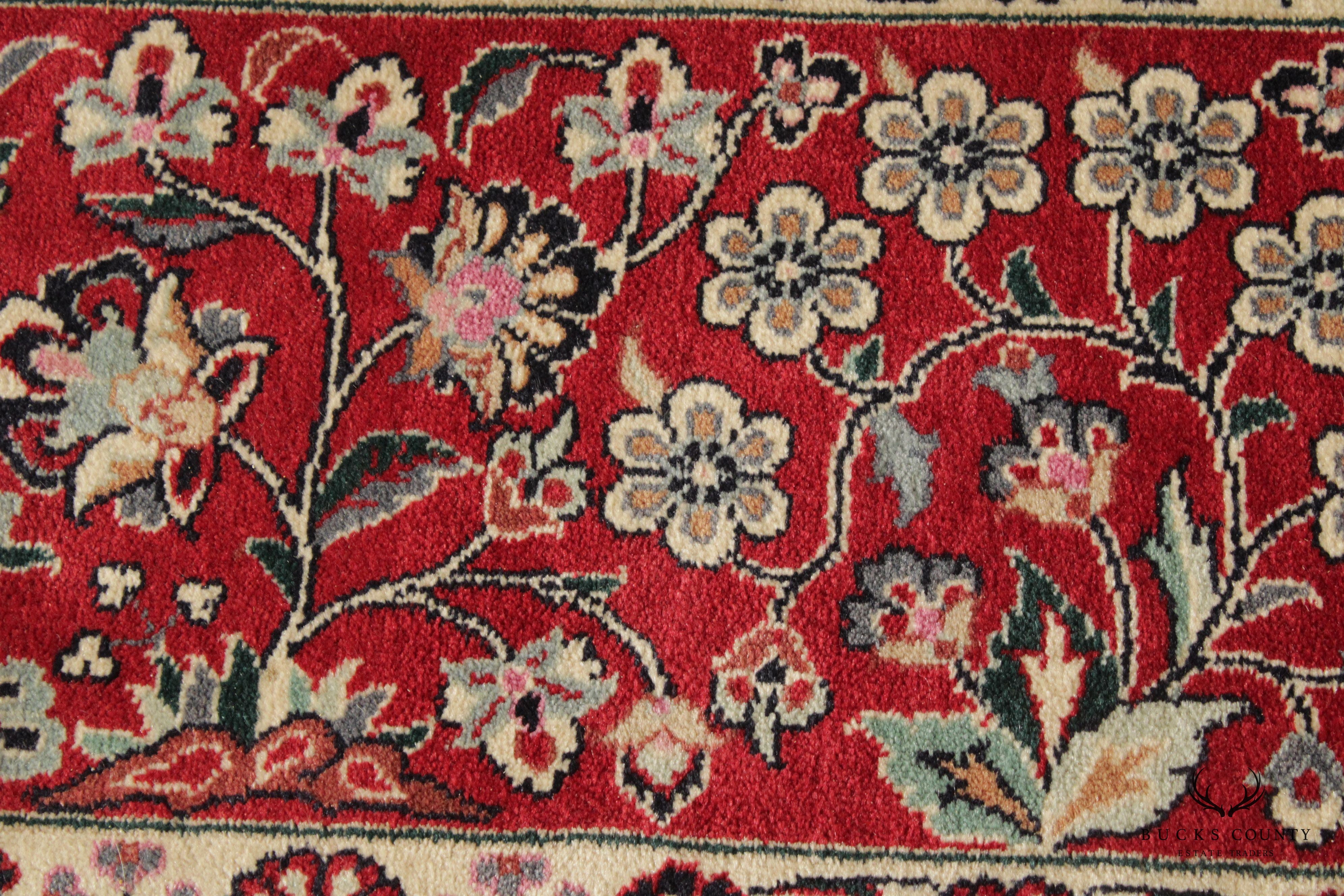 Persian Tabriz Hand-Tied Area Rug, 11' x 8'