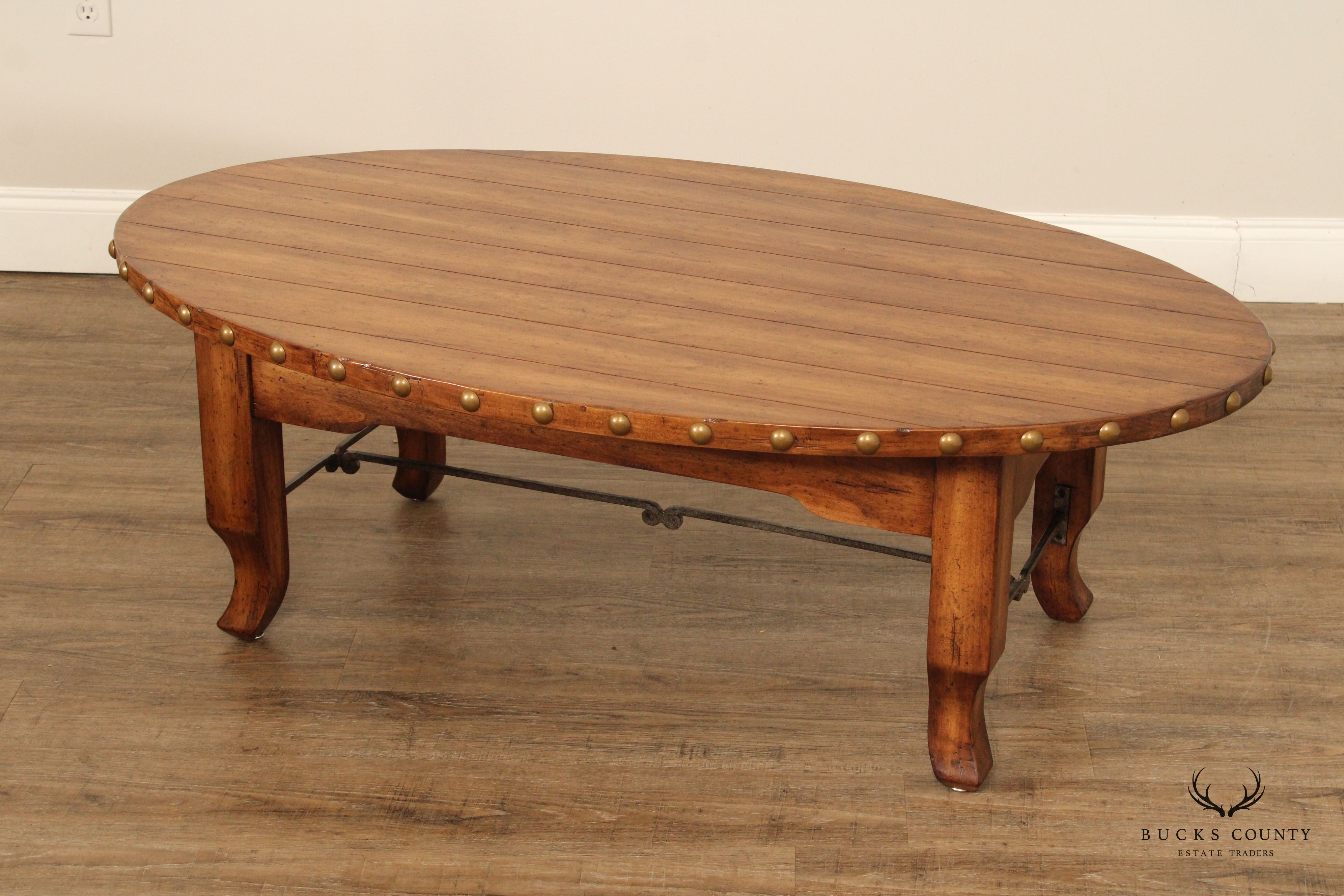 Bausman & Company Oval Top Coffee Table