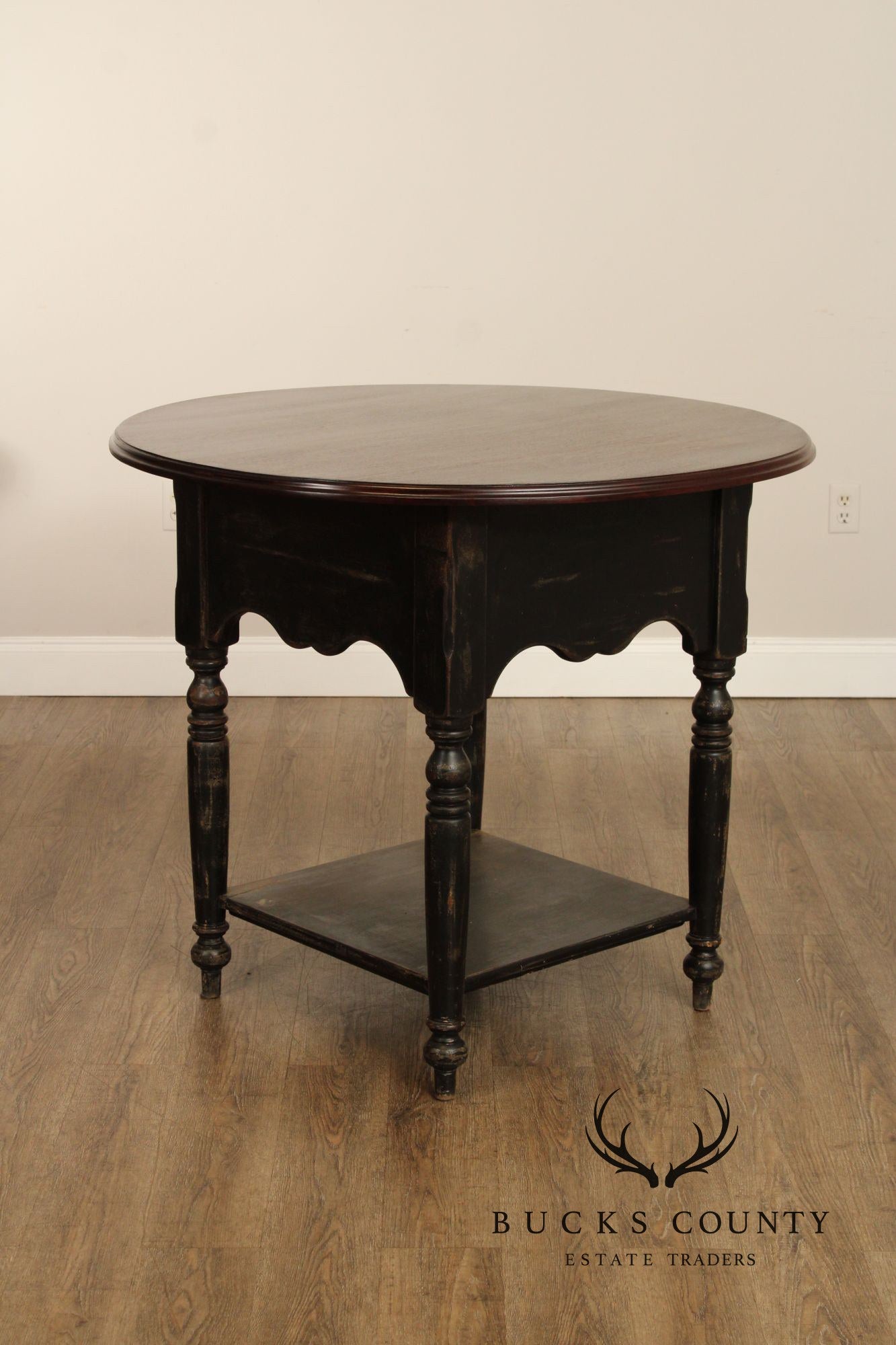 Farmhouse Stye Round Counter Height Table