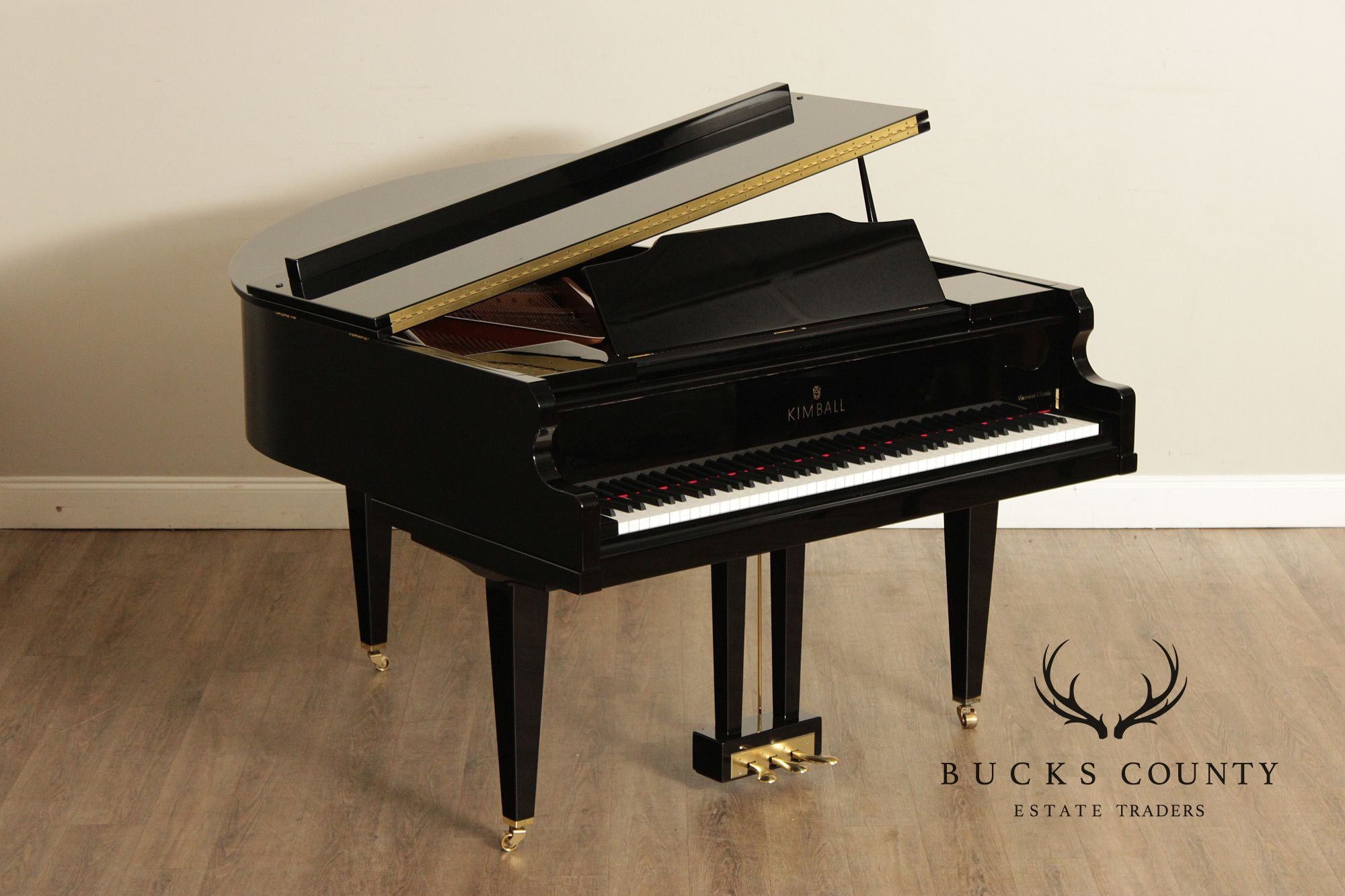 Kimball 'Viennese Classic' Baby Grand Piano and Bench