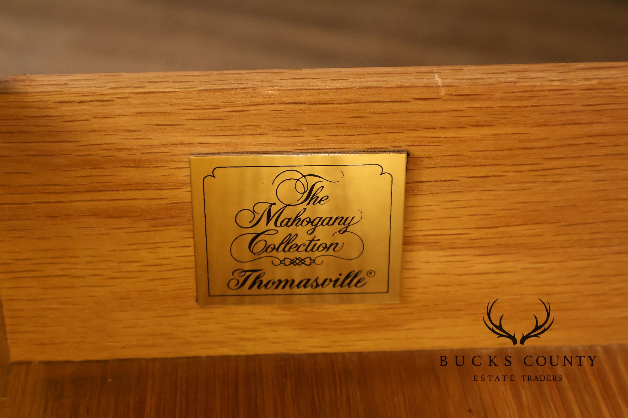 Thomasville 'The Mahogany Collection' Carved Highboy