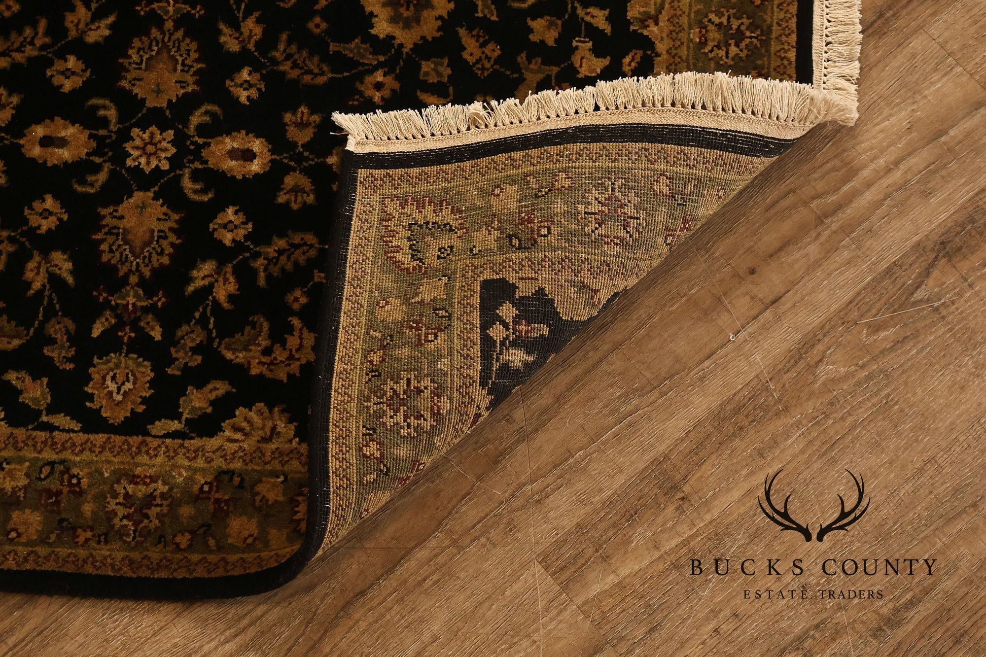 Hand Knotted Traditional Wool Floral Runner Rug