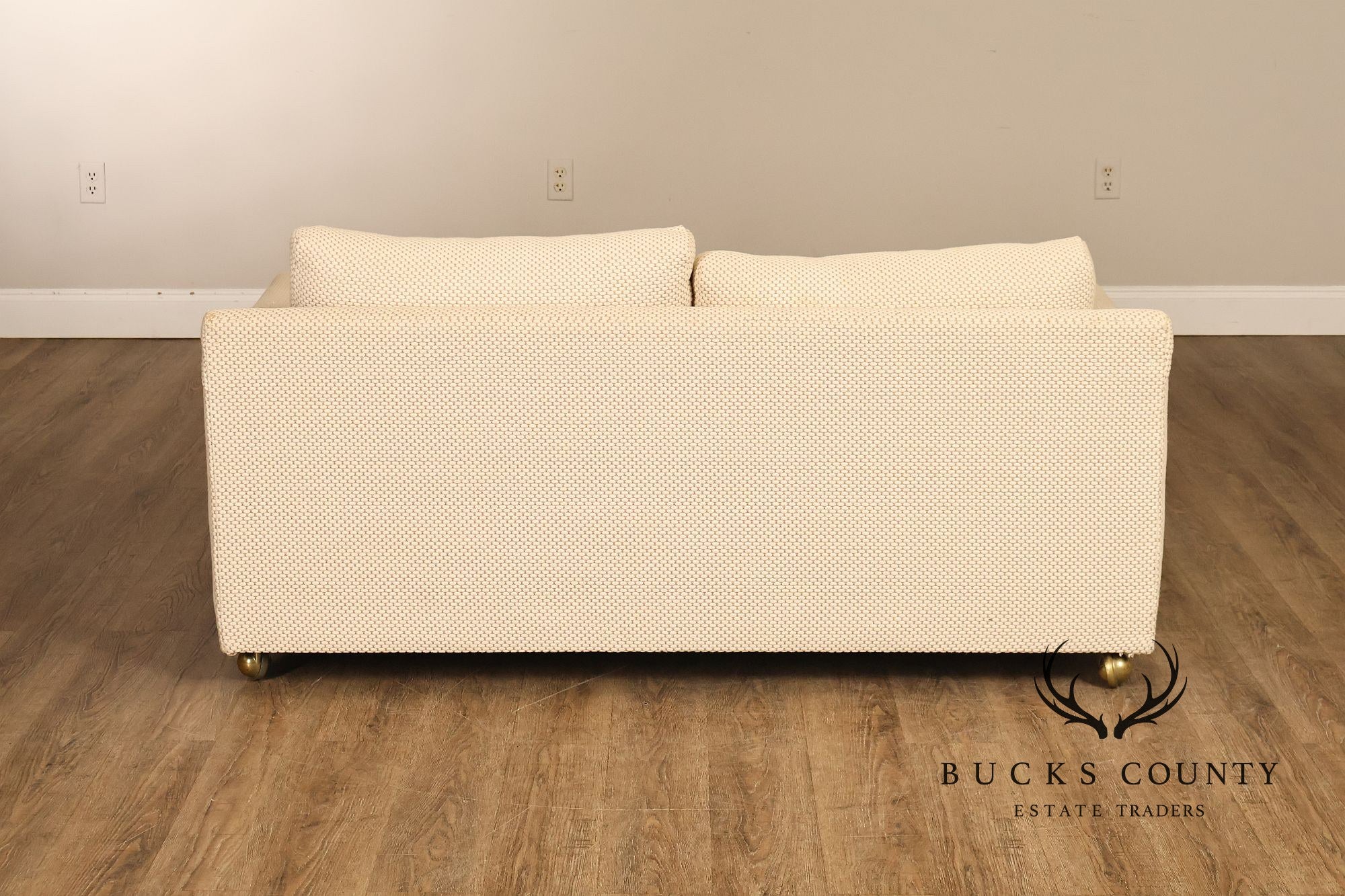1970's Modern Upholstered Pair Of Loveseats