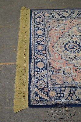 Karastan 4.3' x 6' Blue Heriz Area Rug #748