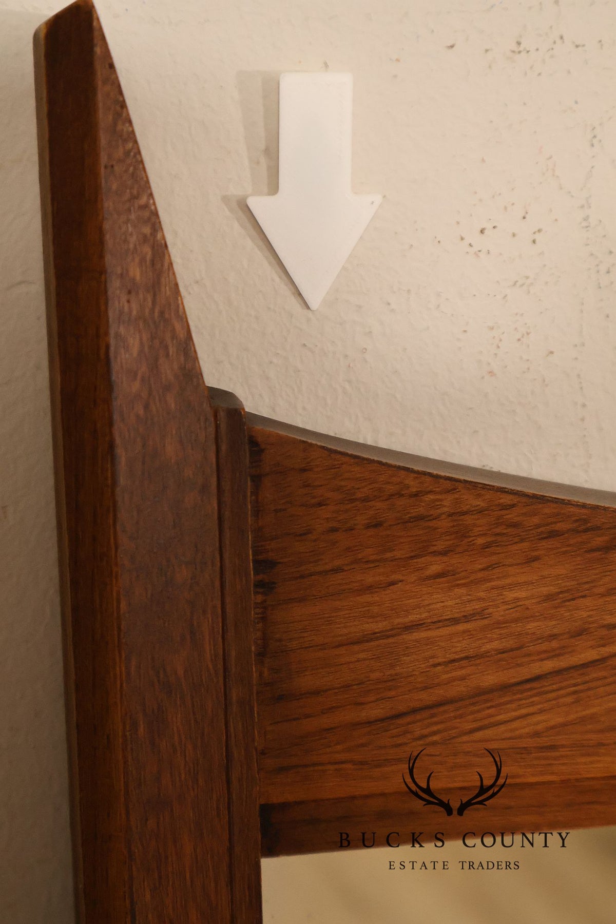Lane Mid Century Modern Walnut Wall Mirror