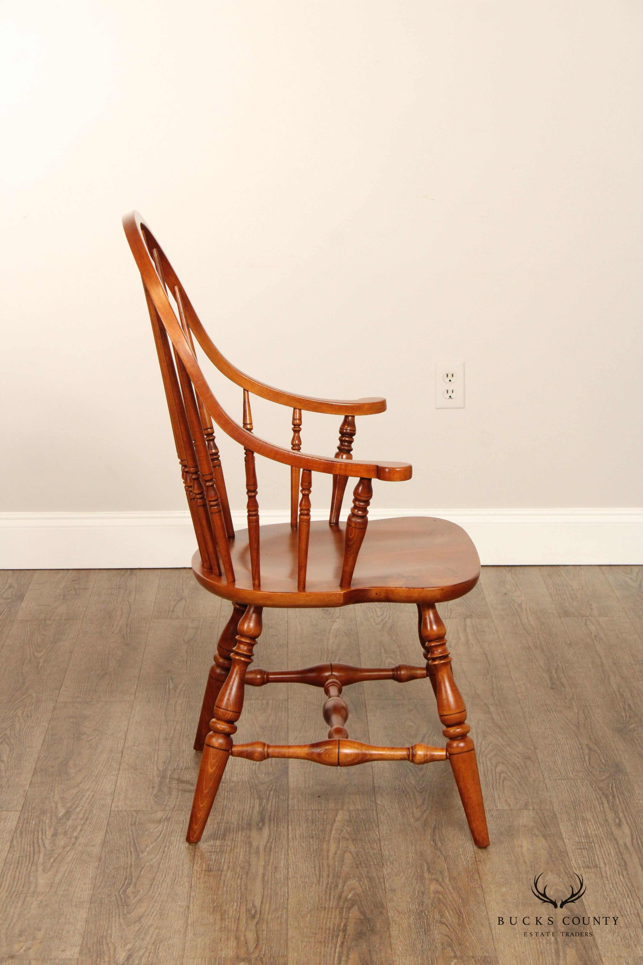 Ethan Allen 'Country Crossings' Maple Windsor Armchair