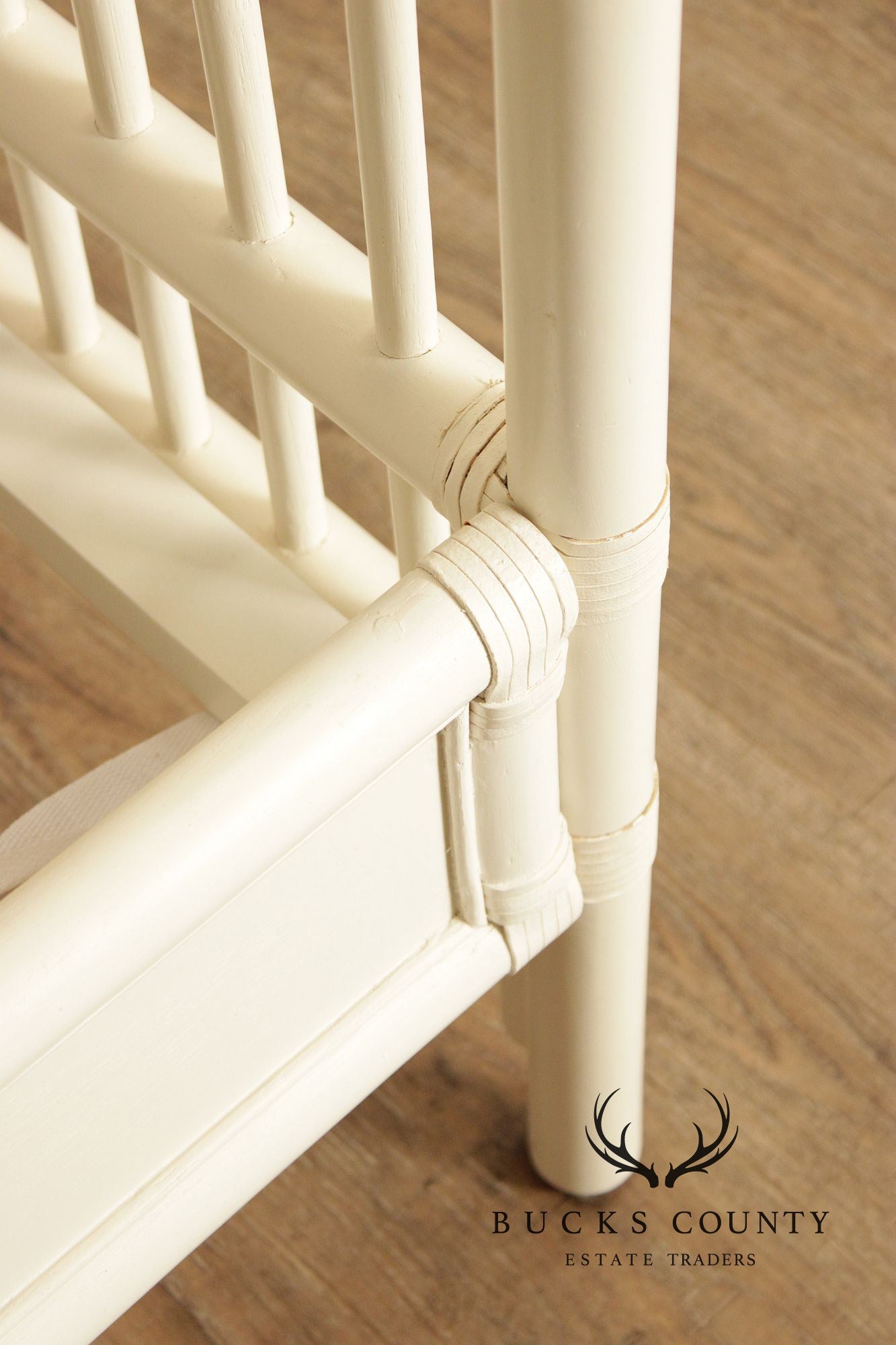 Serena & Lily King Size Cassia Rattan Bed Frame