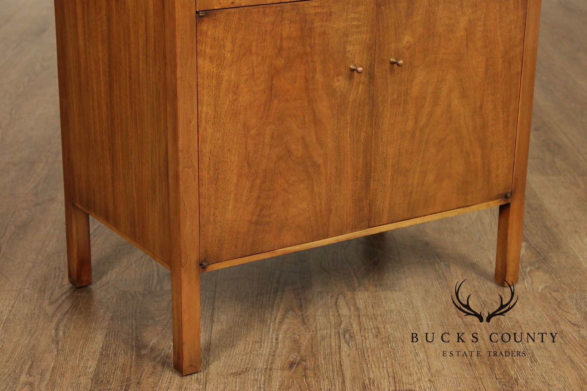 John Widdicomb Mid Century Modern Walnut Nightstand