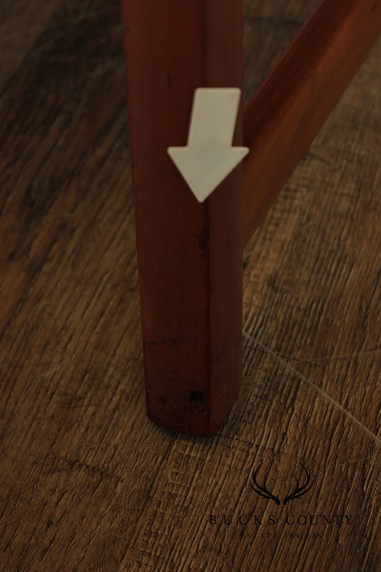 Michael Taylor For Baker Mid Century Modern Set of Six Cane Back Dining Chairs