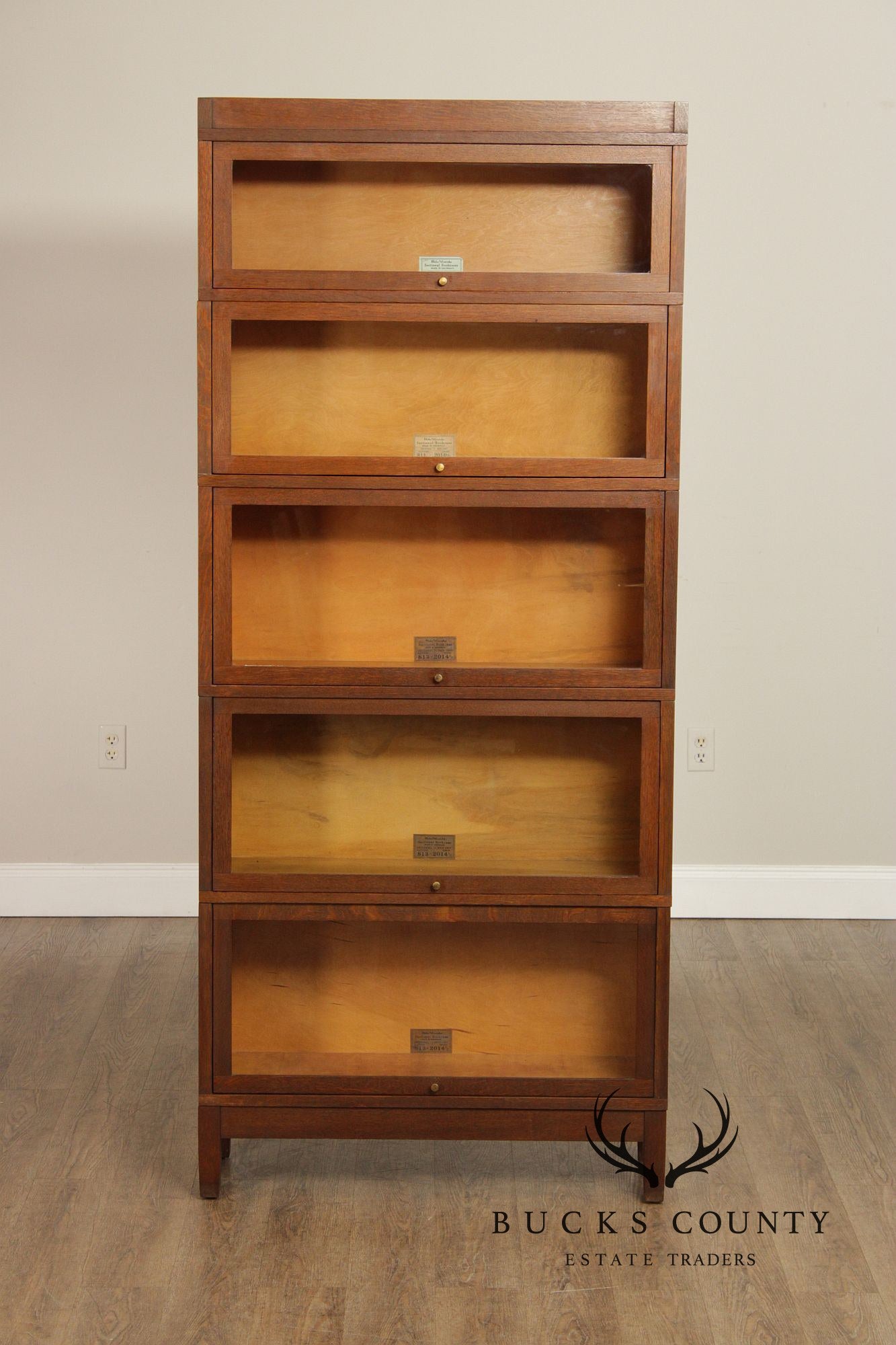 Globe Wernicke Vintage Five Stack Barrister Bookcase