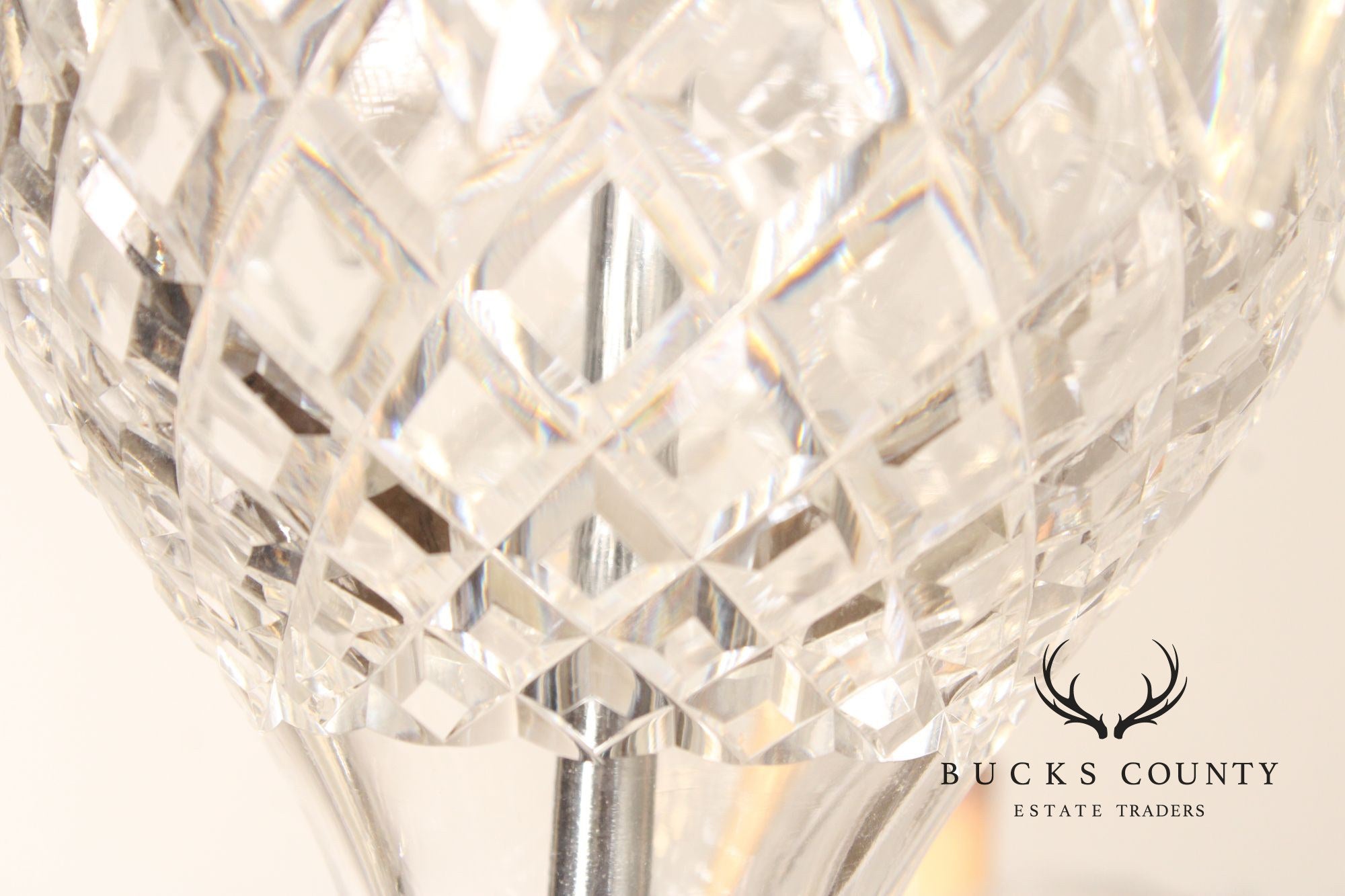Waterford  Crystal Five Light Chandelier