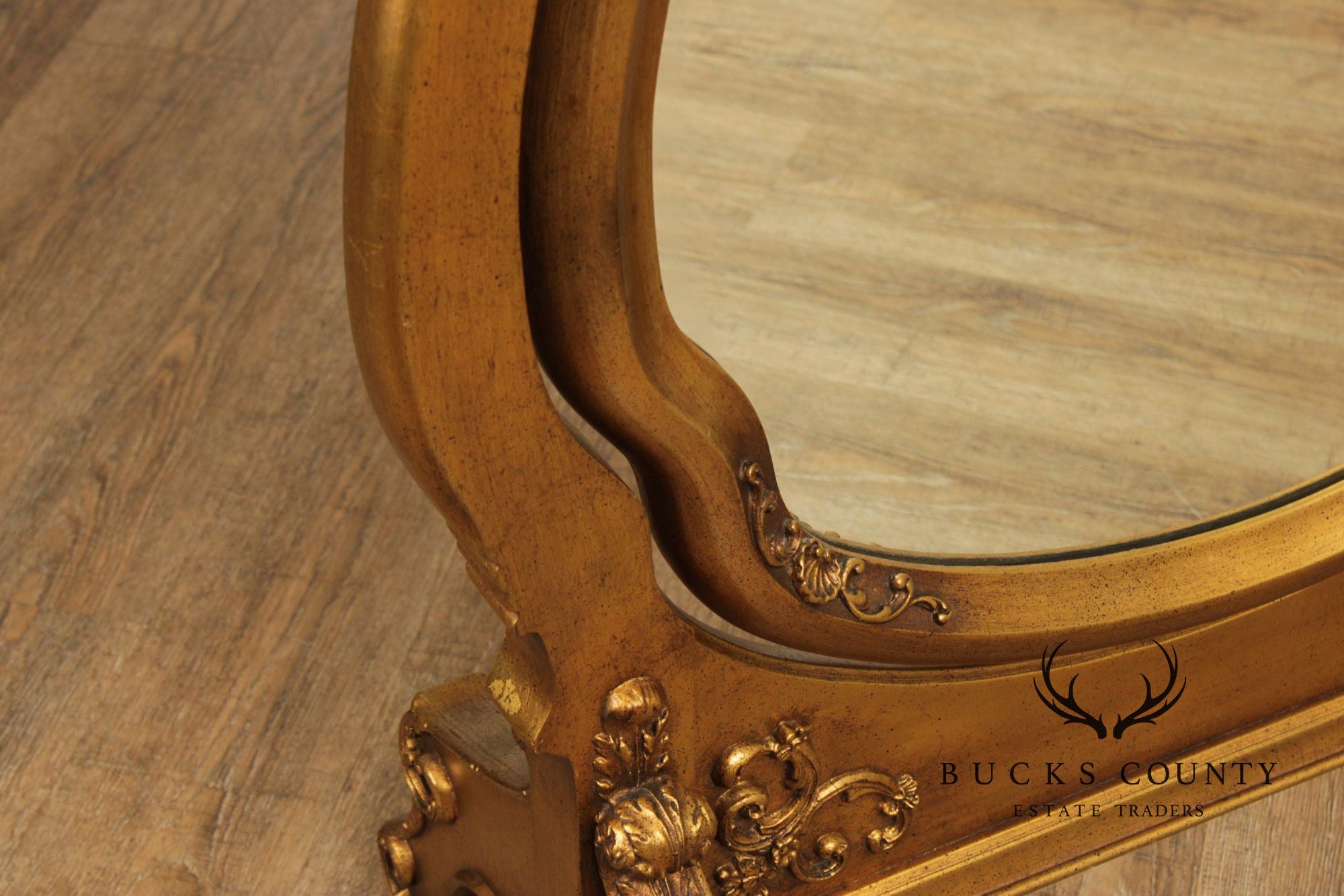 Vintage Giltwood Cheval Mirror