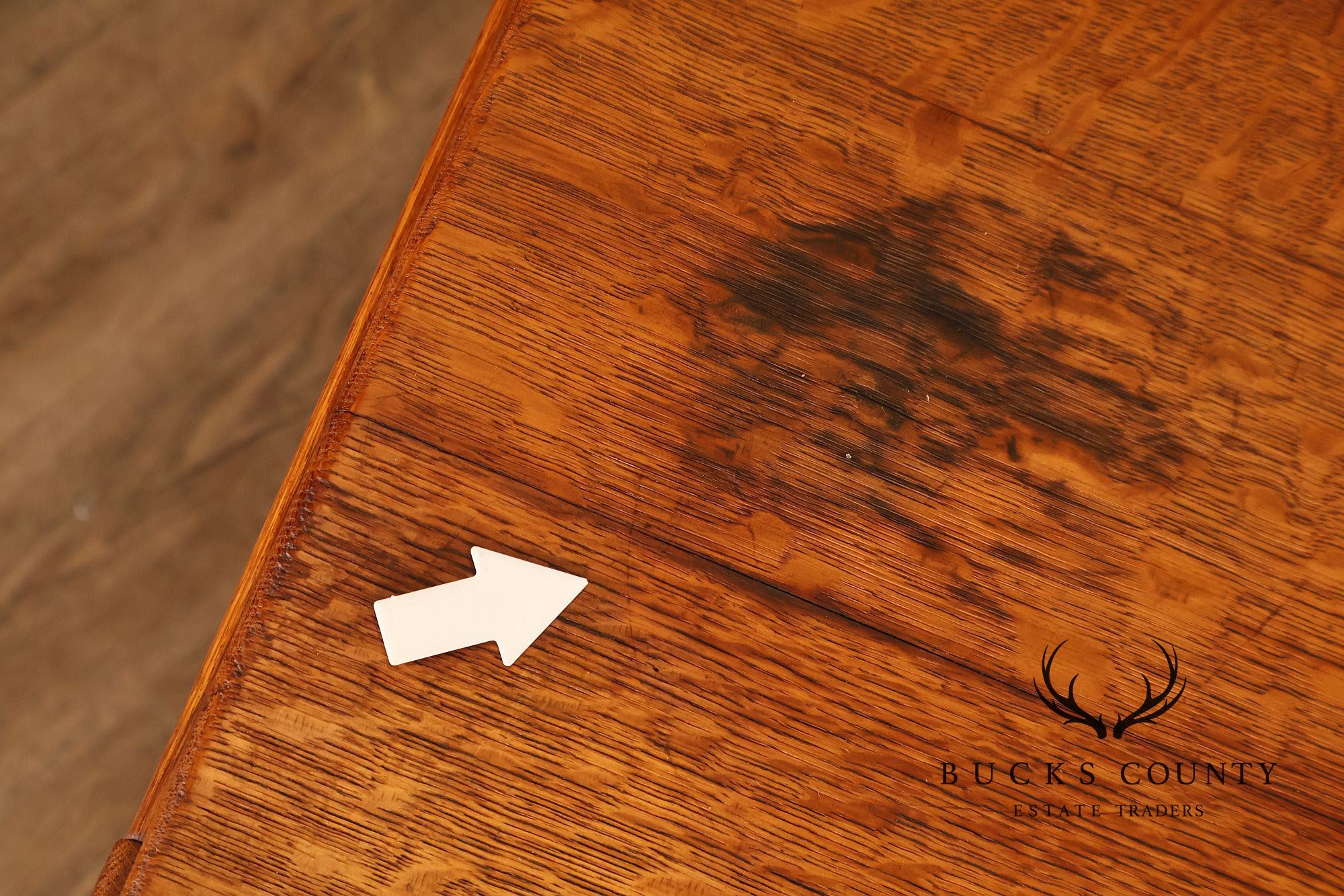 Antique Limbert Arts And Crafts Quarter Sawn Oak Server or Console Table