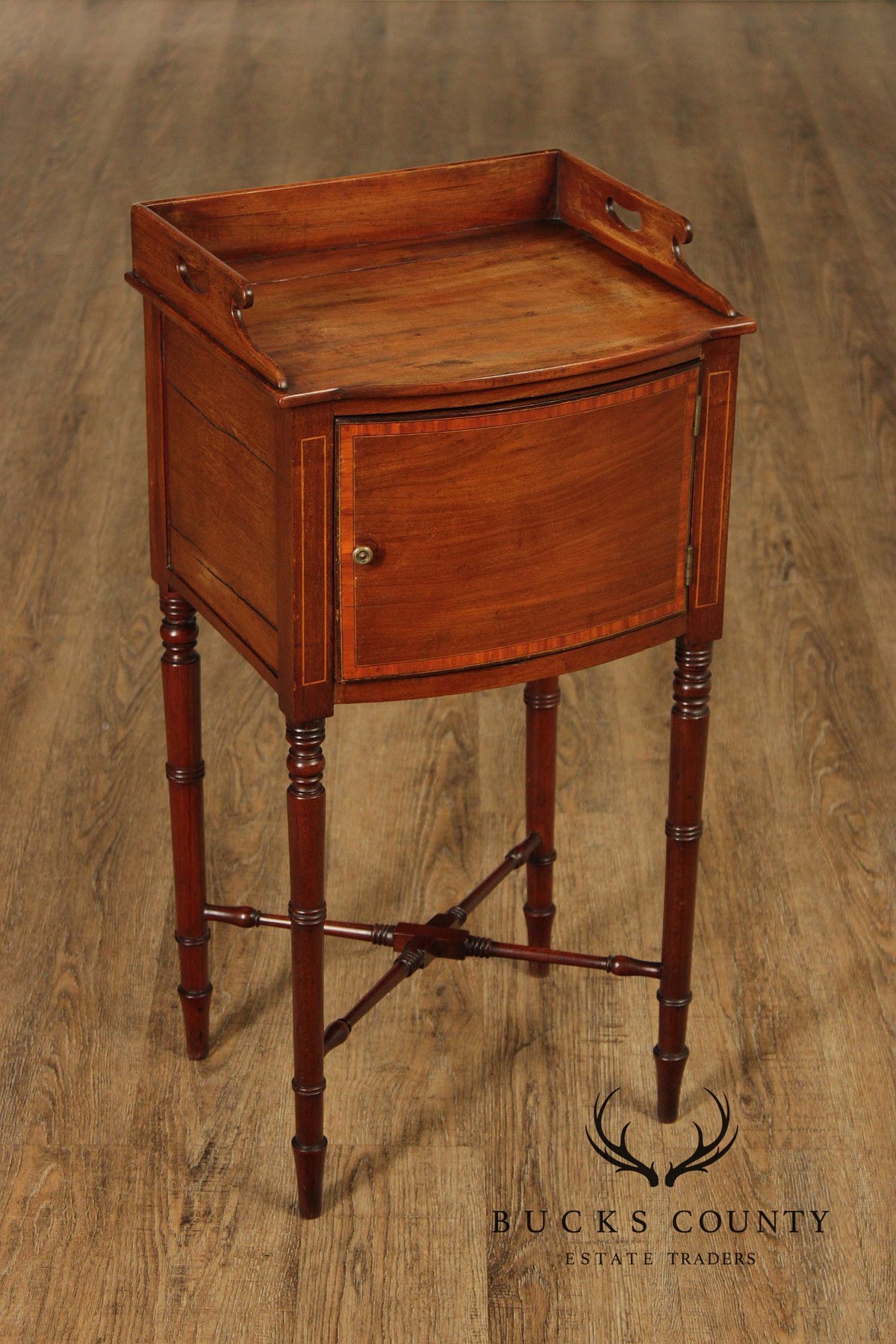 Vintage Georgian Style Mahogany Pot Cupboard
