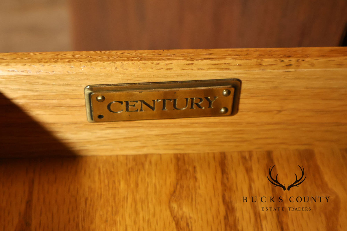 Century Furniture Georgian Style Mahogany Four-Door Buffet Sideboard