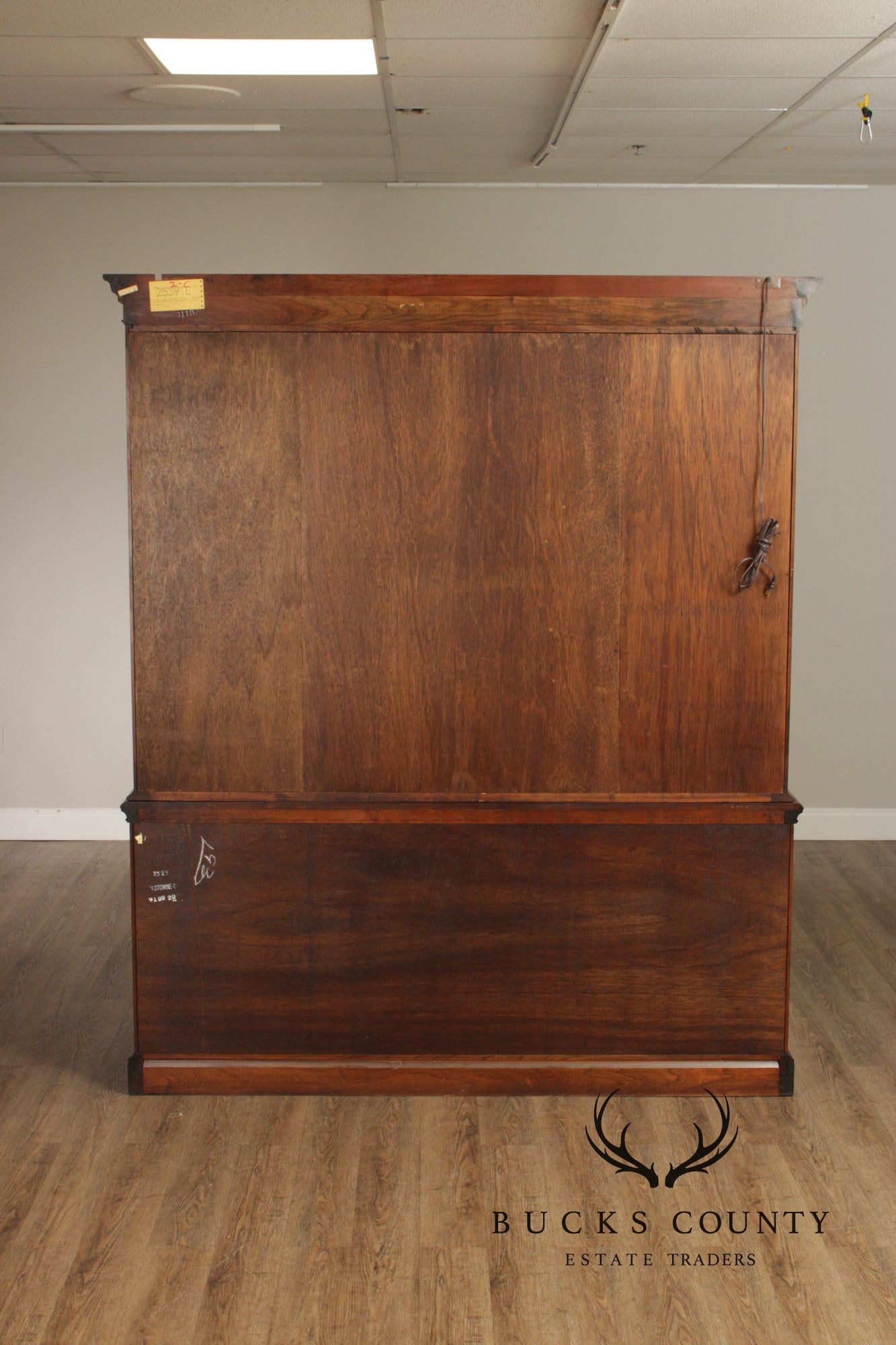 Statton Georgian Style Cherry China Cabinet