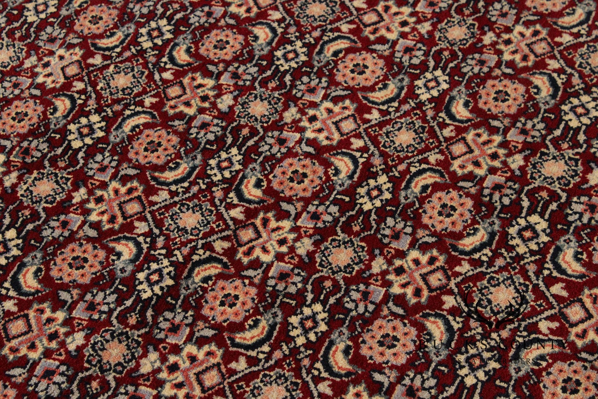 Romanian Bucharest Hand-Knotted Area Rug – 11'11" x 9'0"