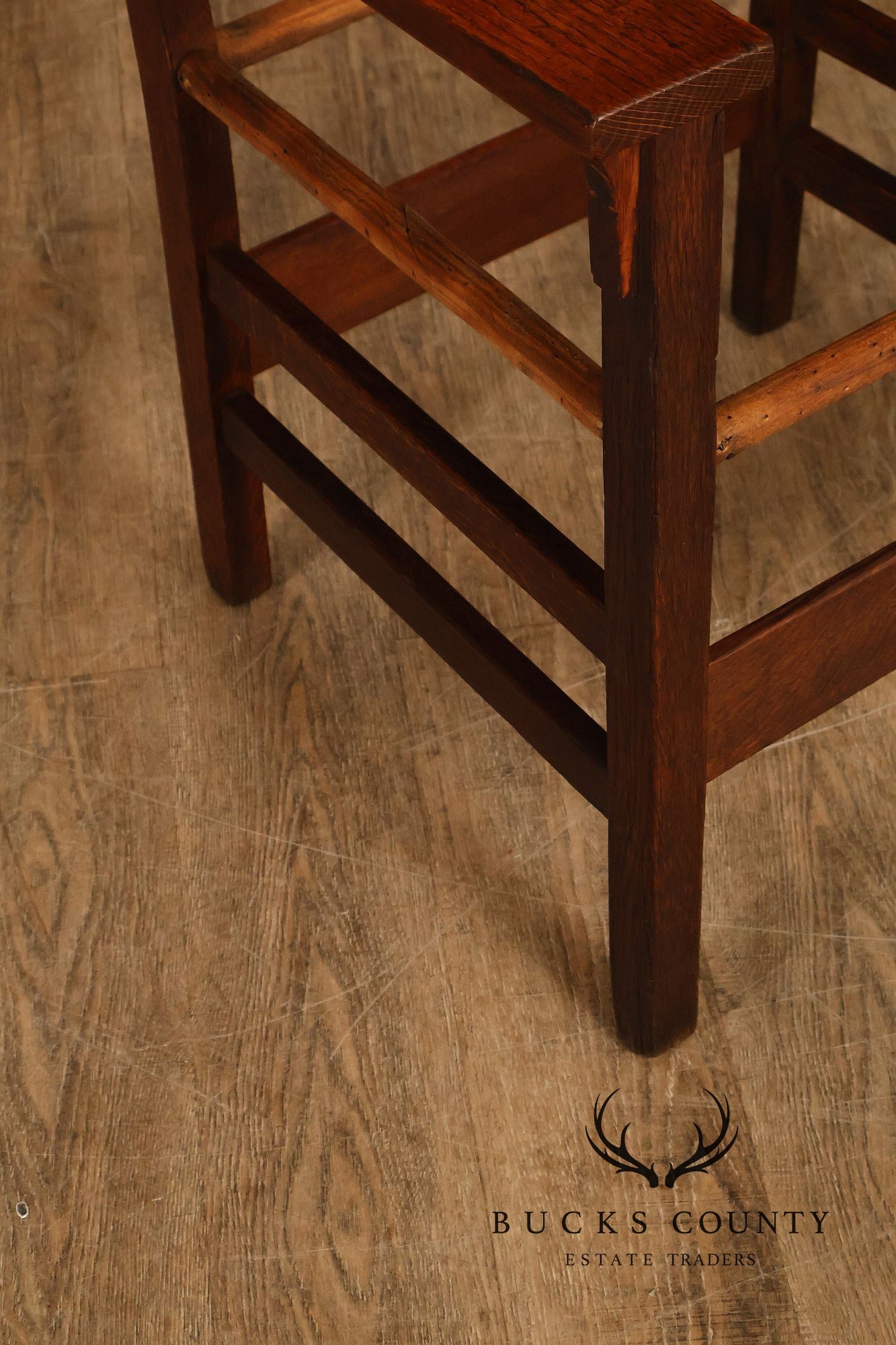 Gustav Stickley Antique Mission Oak Armchair