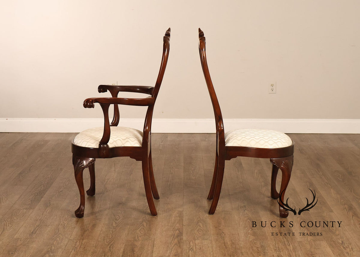 Henredon 'Rittenhouse Square' Set of Six Mahogany Dining Chairs