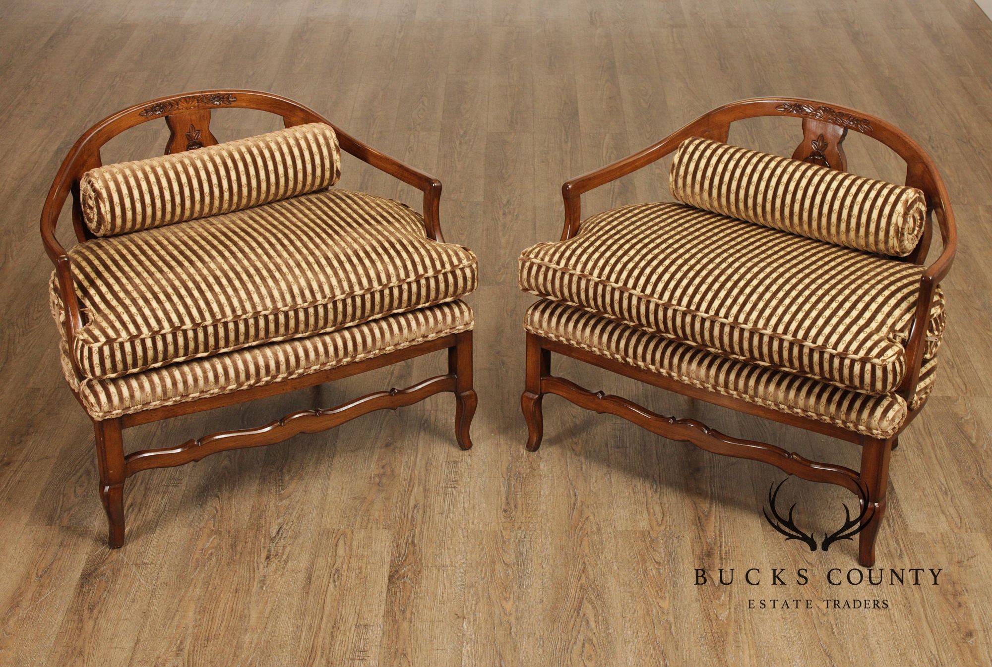 Quality Paint Of Italian Settees