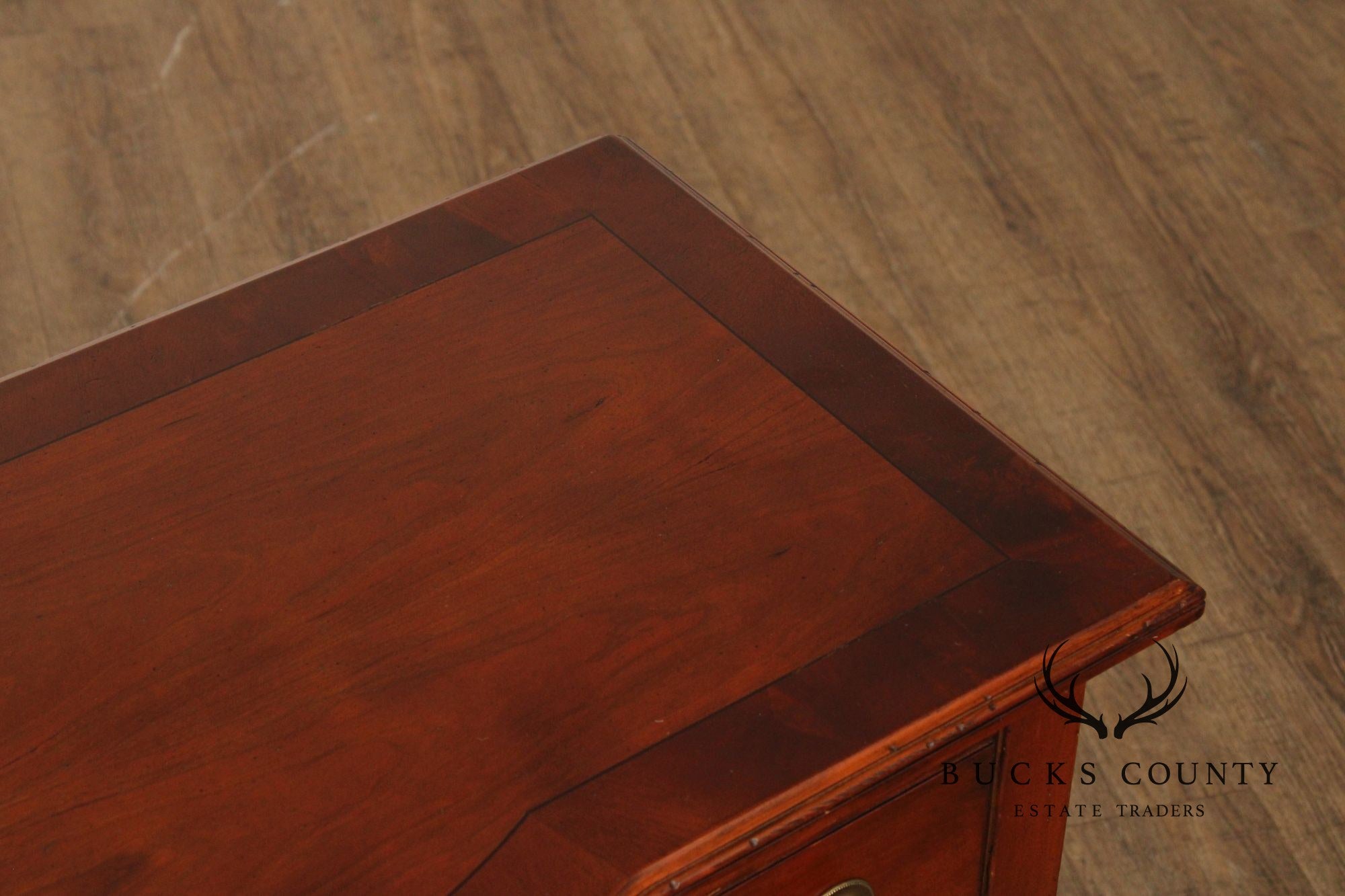 Hekman Federal Style Three Drawer Console Table