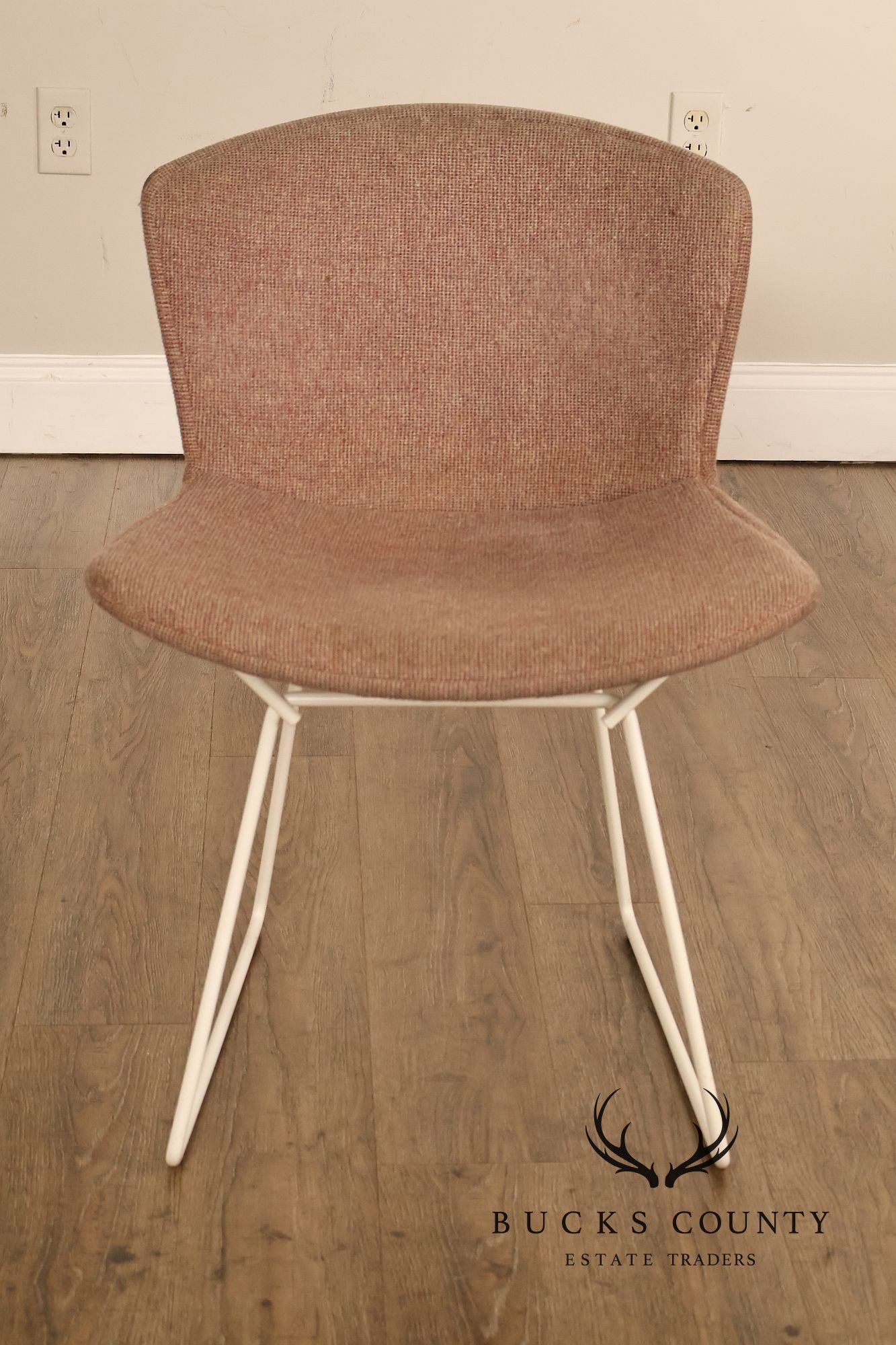 Knoll Bertoia Mid Century Modern Upholstered Side Chair