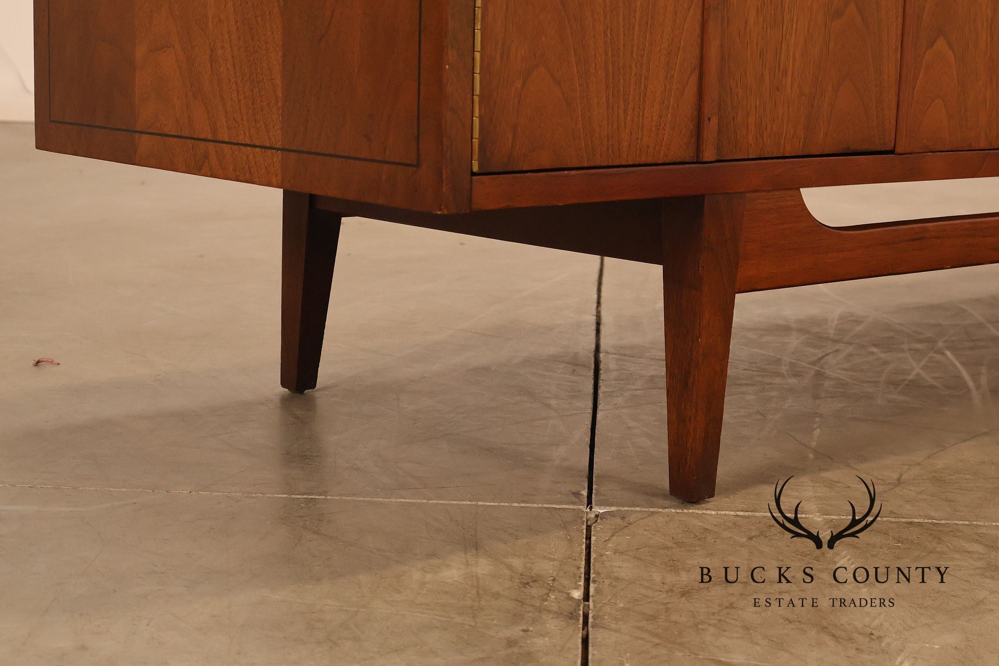 American of Martinsville Mid-Century Modern Walnut Dresser