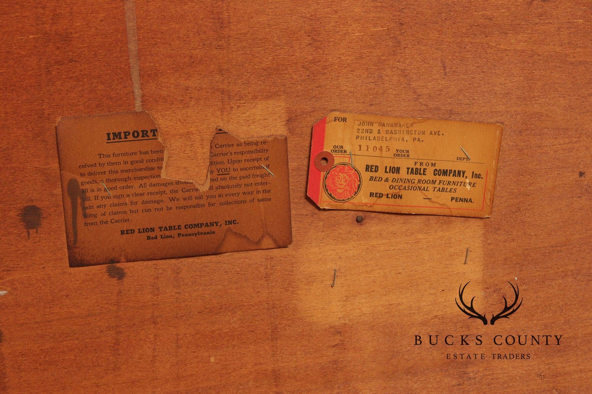 Red Lion Table Company Mid Century Modern Walnut Dresser