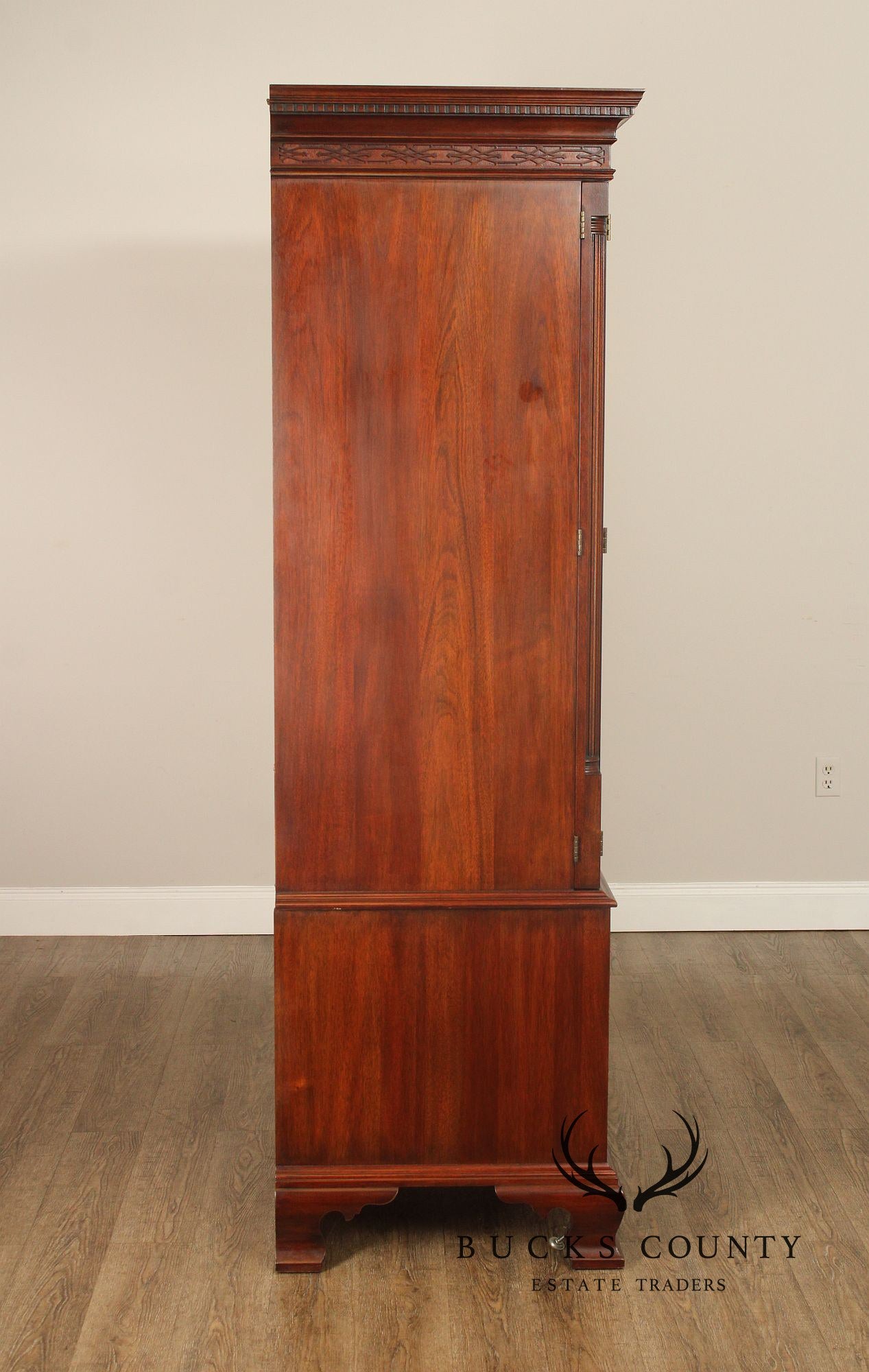 Henkel Harris Mahogany Entertainment Armoire