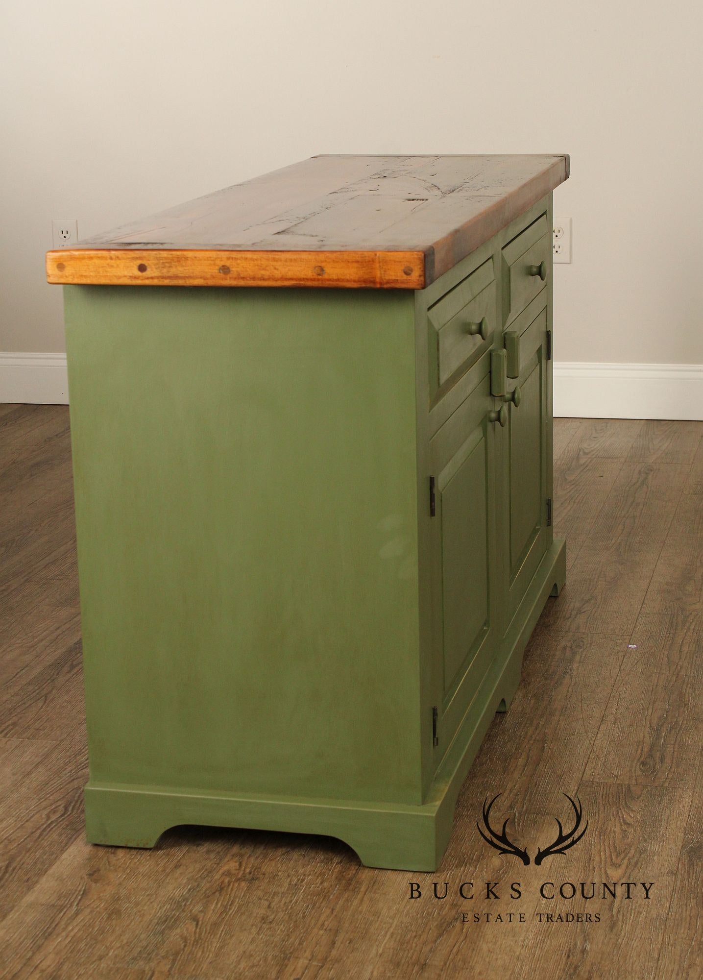 Farmhouse Style Painted Buffet Server