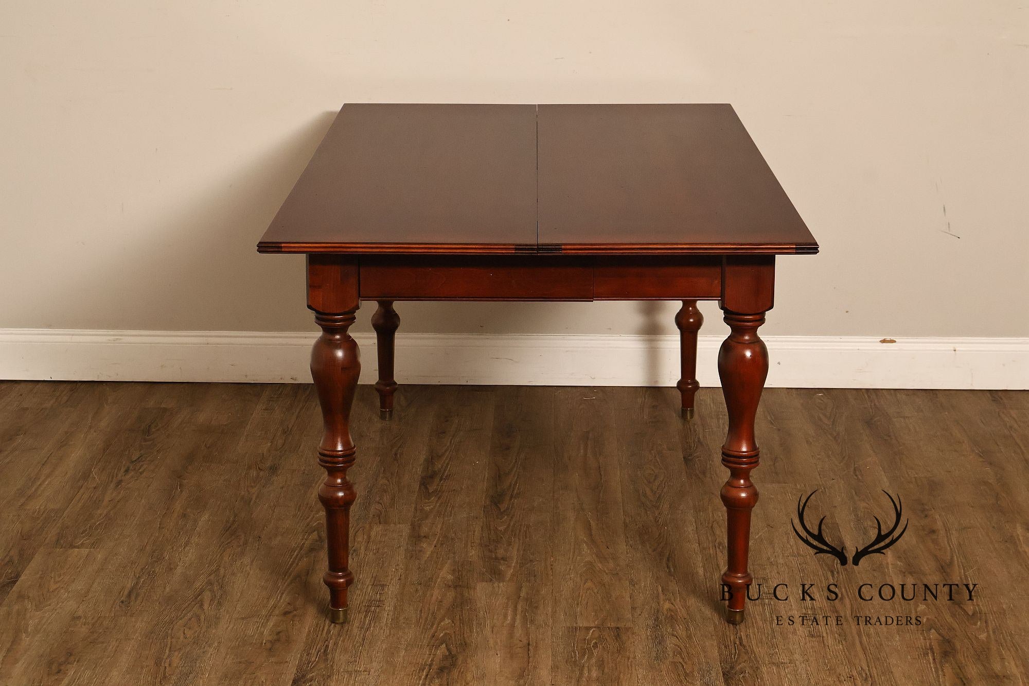 Ethan Allen British Classics Cherry Flip Top Console Dining Table