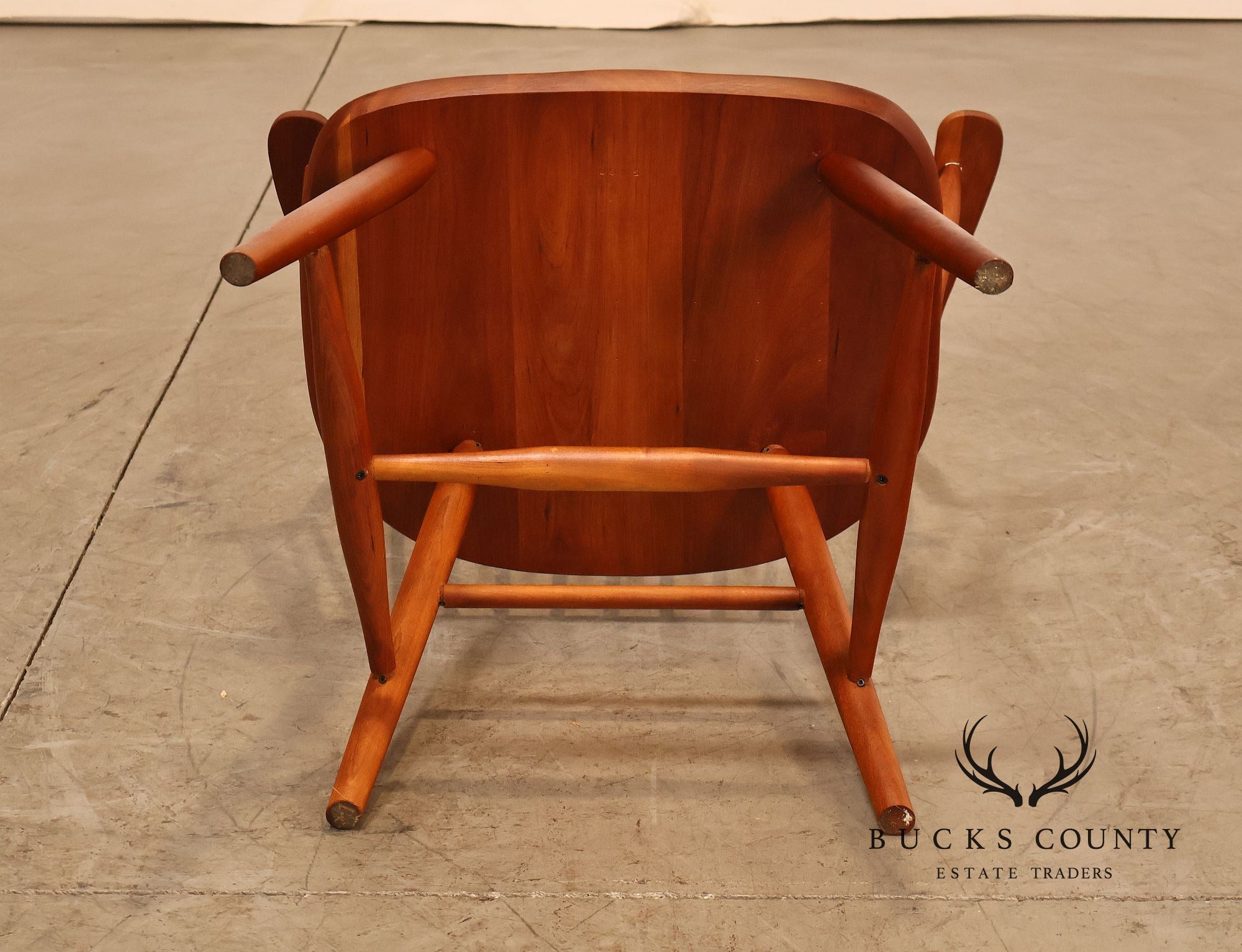 Martin’s Inc Windsor Style Set of 6 Cherry Dining Chairs