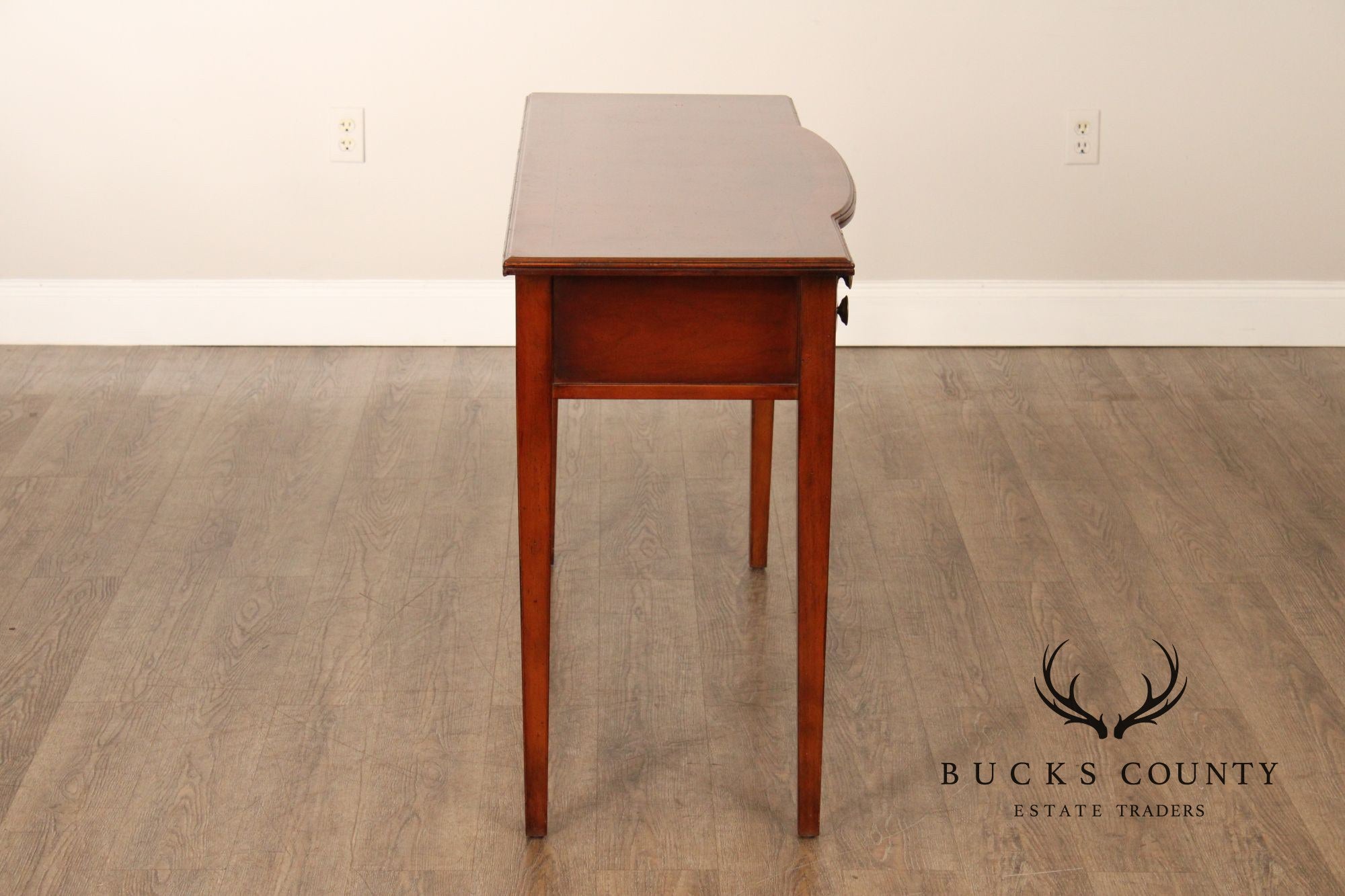 Hekman Federal Style Three Drawer Console Table