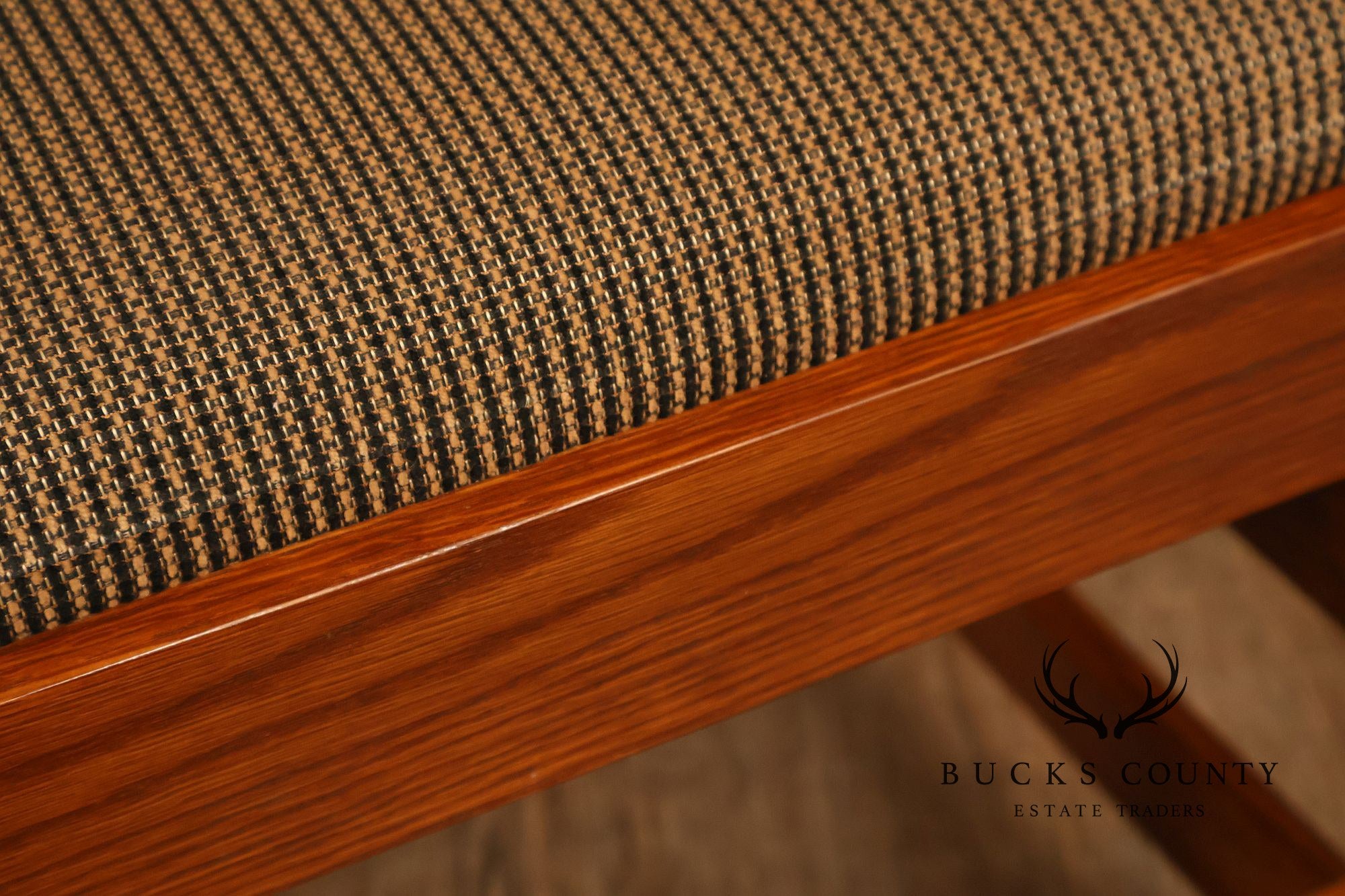 Stickley Mission Collection Set Of Four Oak Dining Side Chairs