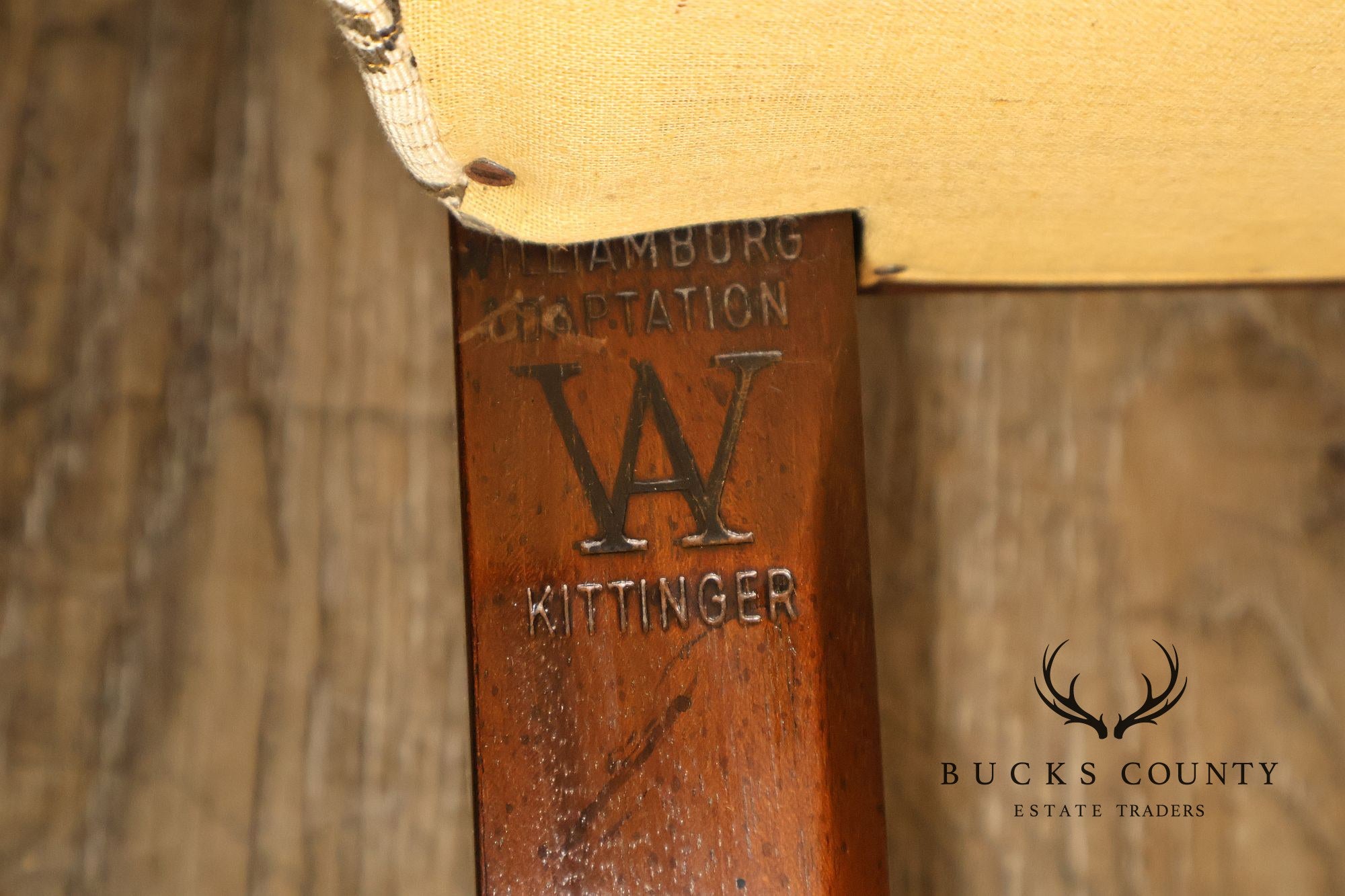 Kittinger Colonial Williamsburg Adaptation Set Of Eight Mahogany Dining Chairs
