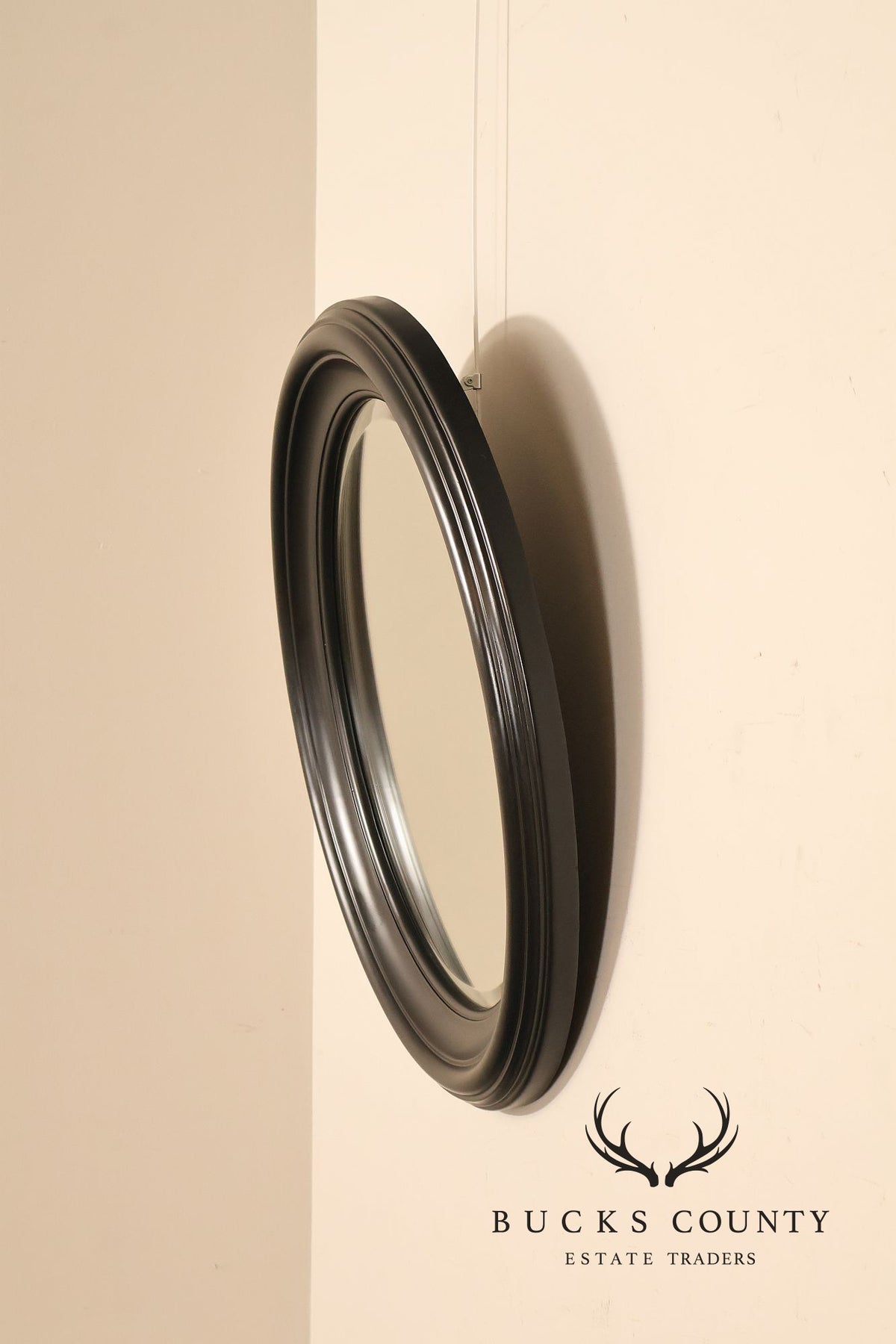 Contemporary Round Accent Mirror