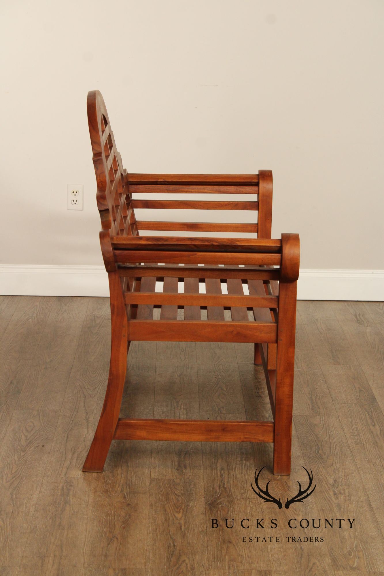 Broyhill Lutyens Style Teak Bench