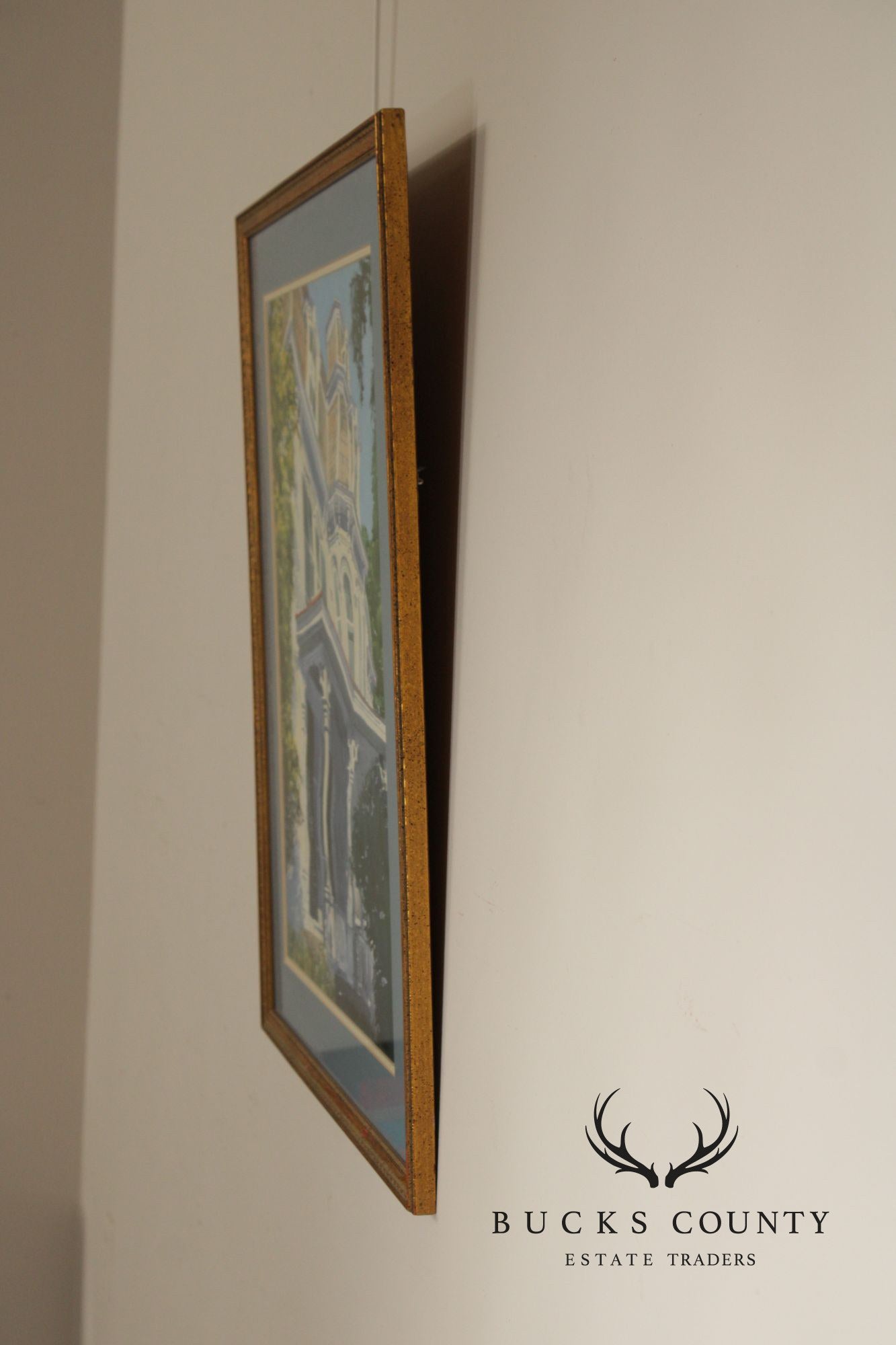 Signed Watercolor Painting, The Mansion Inn, New Hope, PA