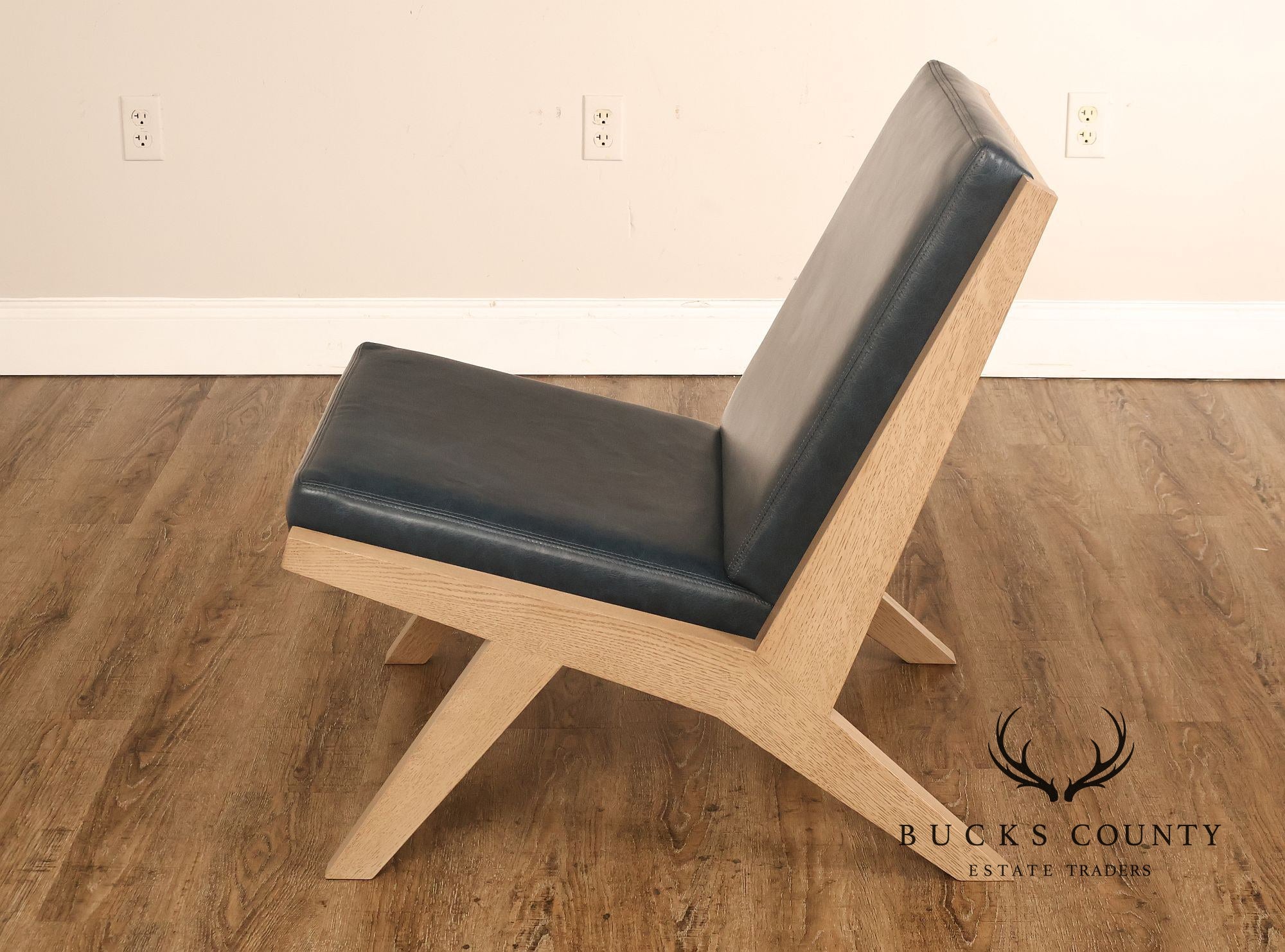 Stickley Portfolio 120 Collection Leather Kepner Chair