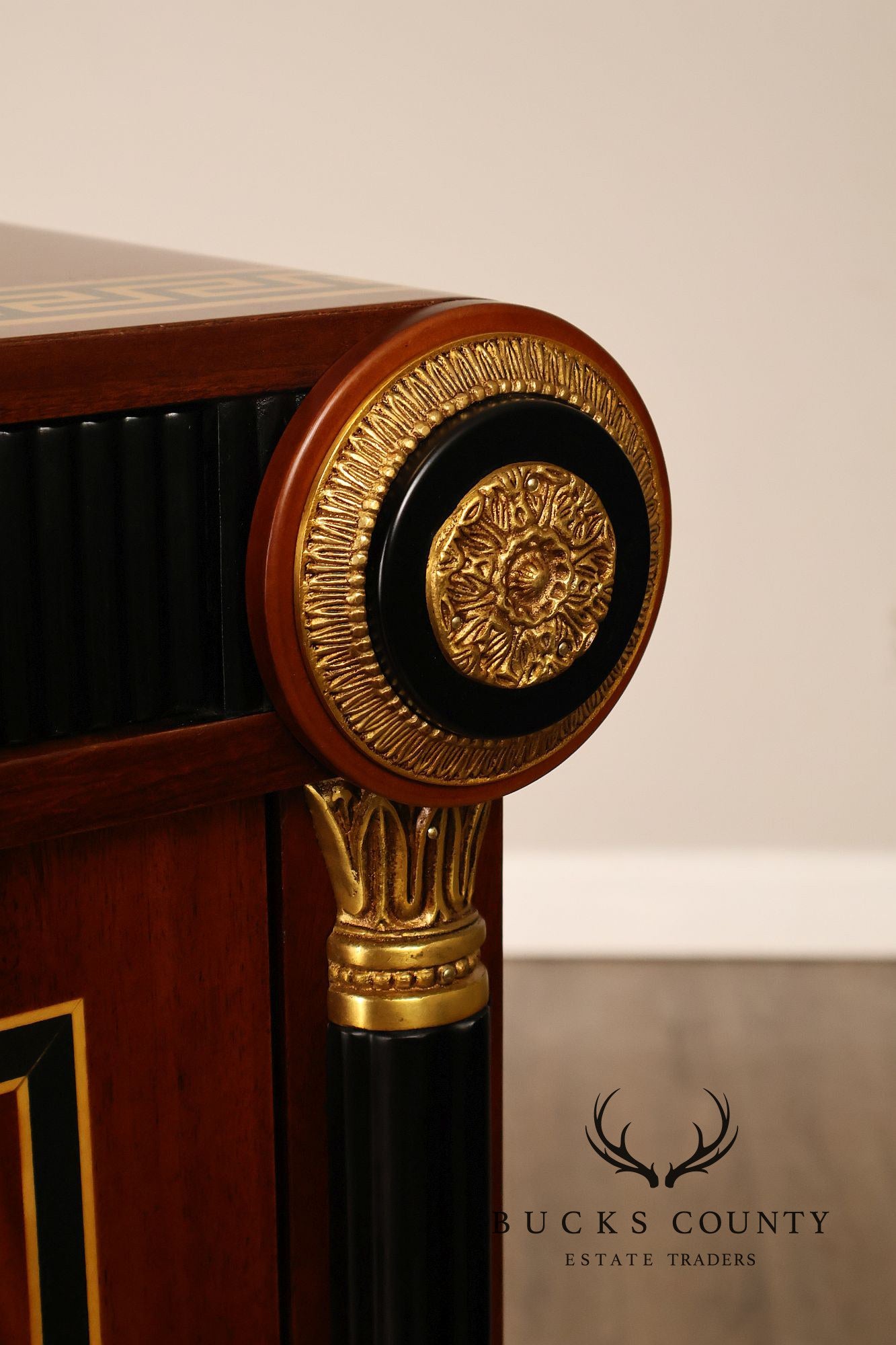 Infinity Furniture Neoclassical Style Mahogany Tall Chest