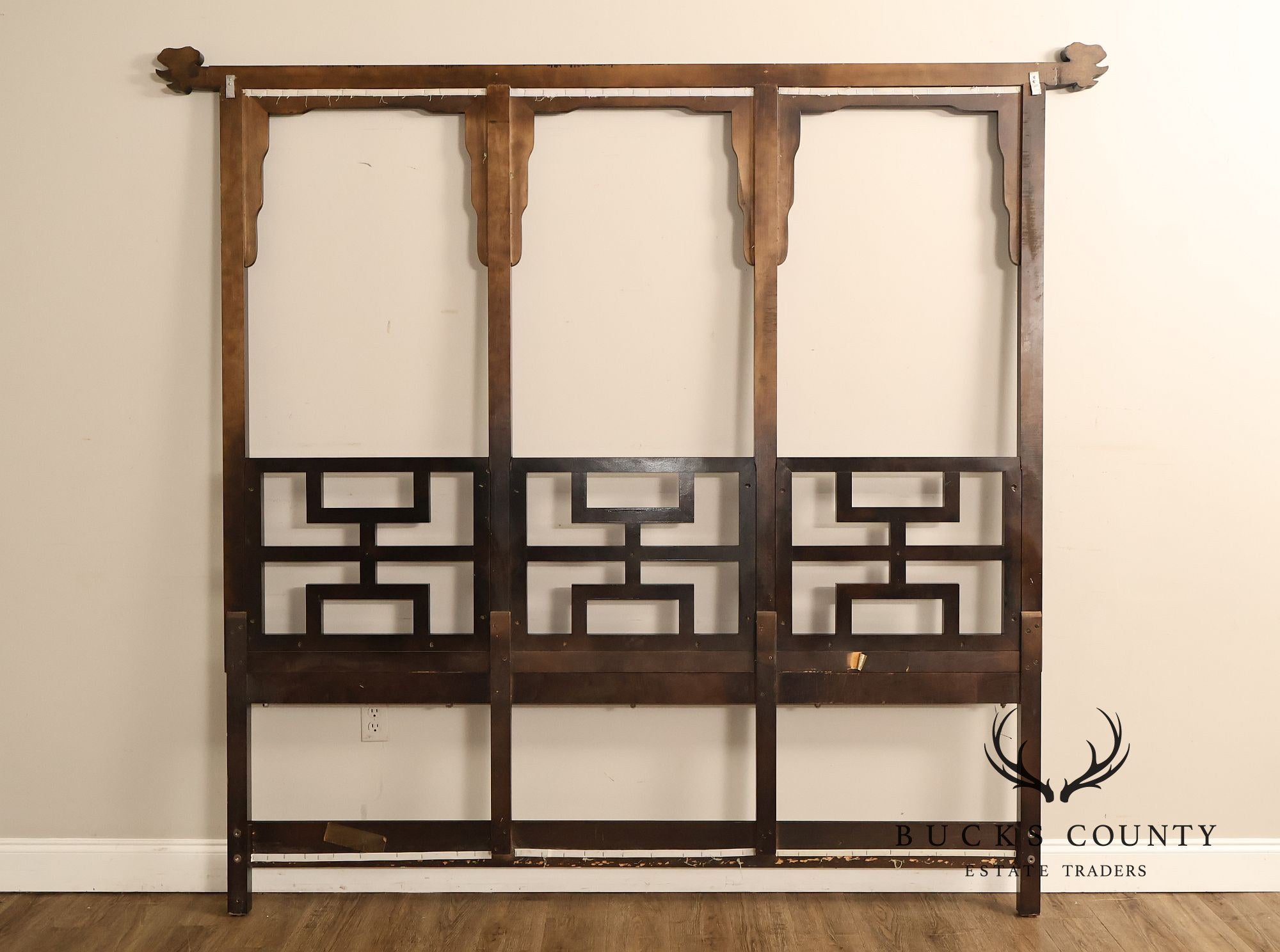 Century Furniture 'Chin Hua' Asian Style King Size Headboard