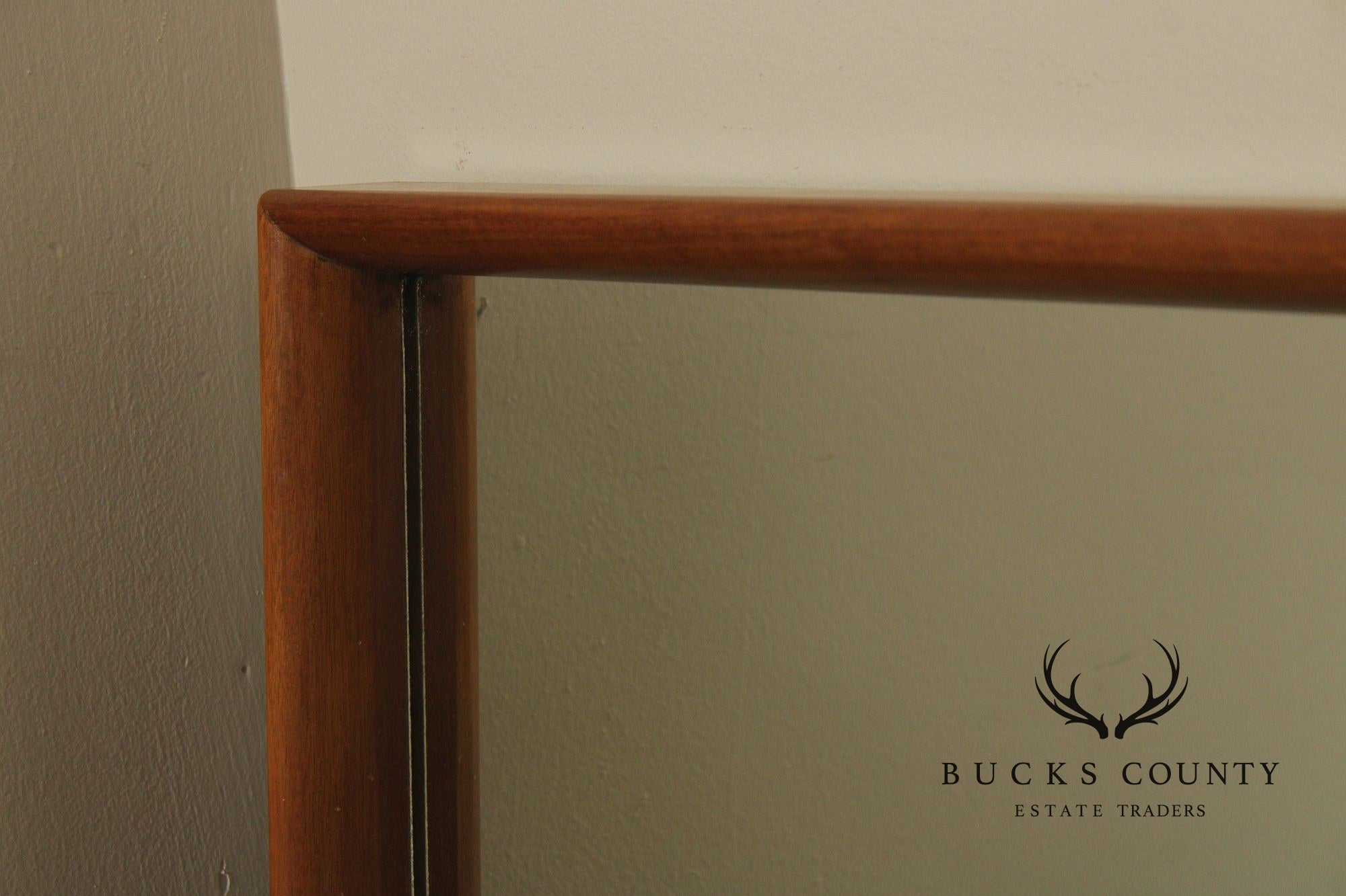 Mid Century Modern Walnut Dresser Mirror