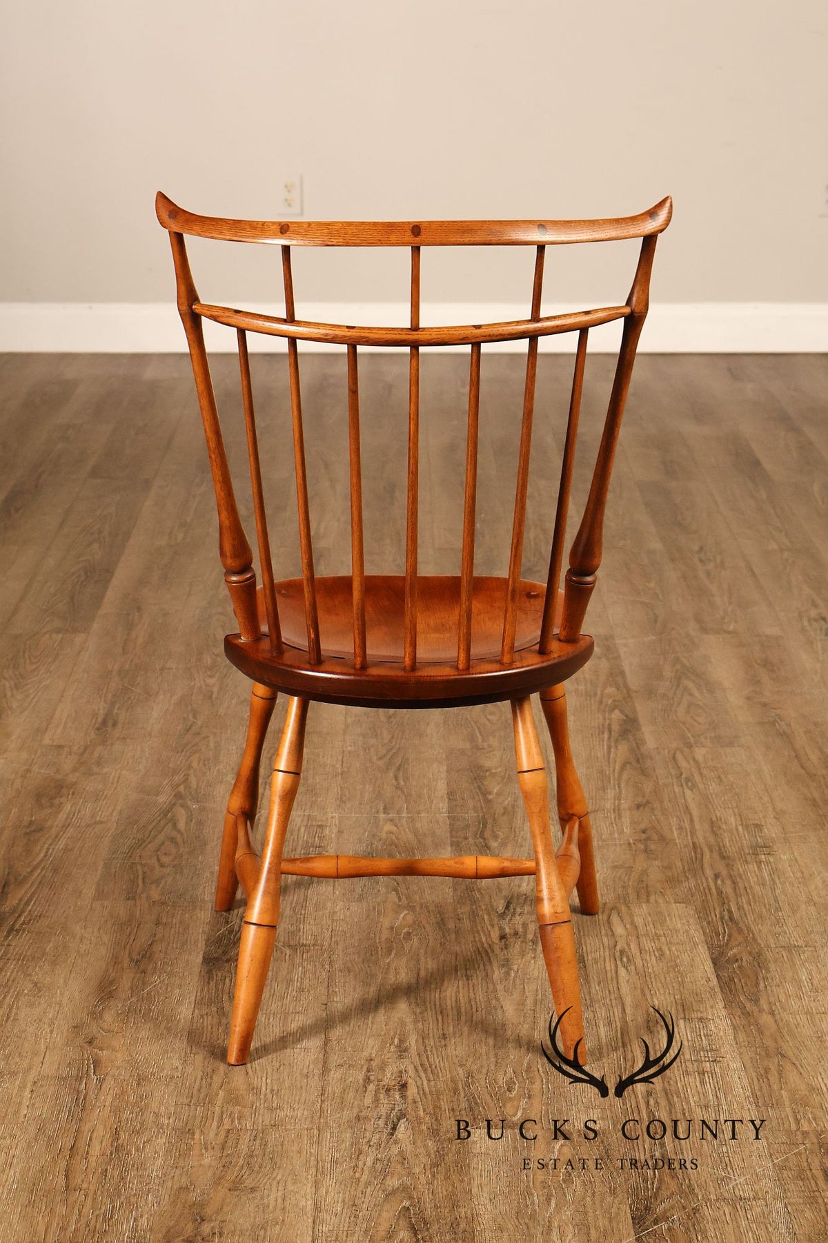 D.R. Dimes Set of Eight Bird Cage Dining Chairs