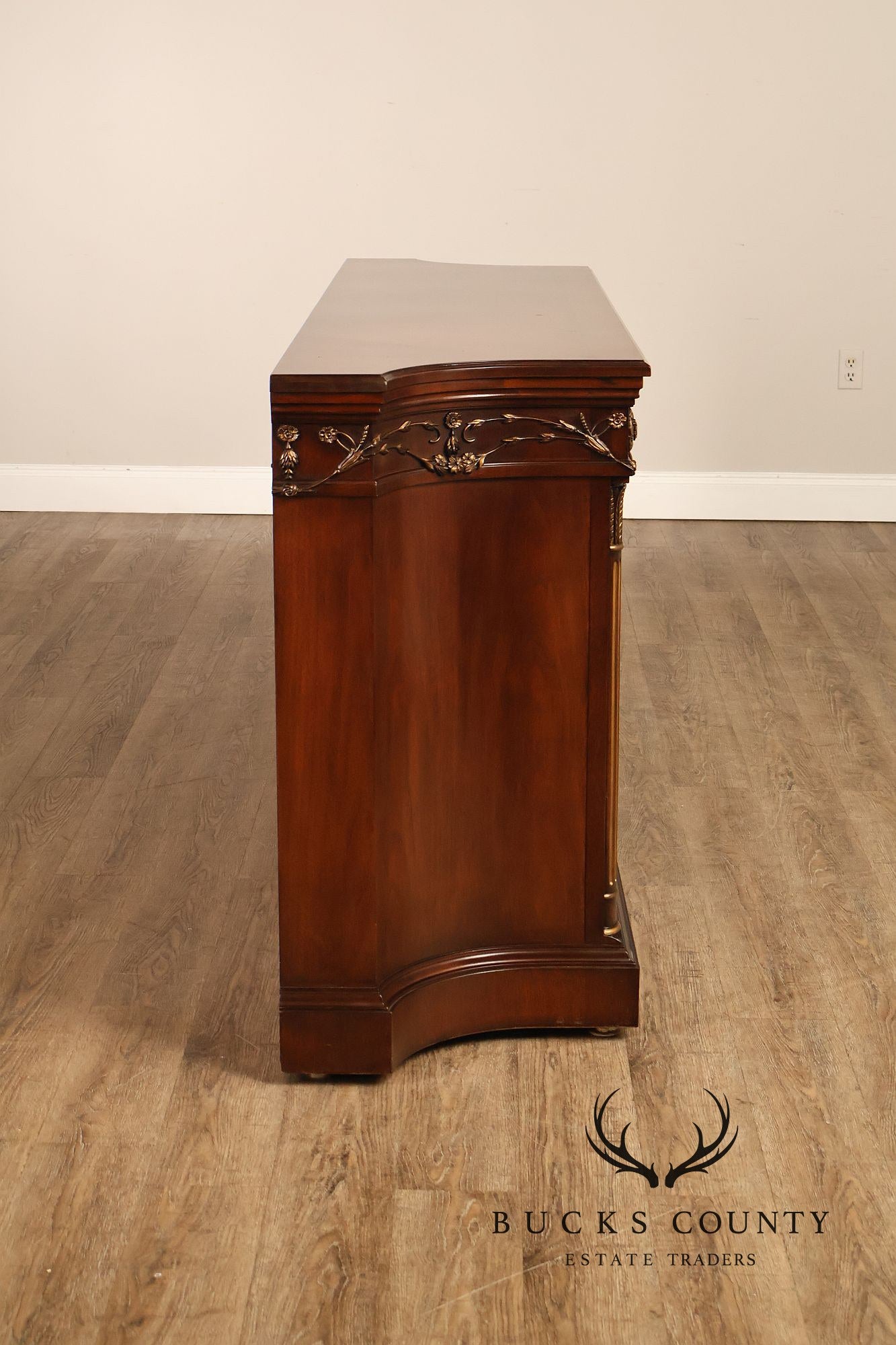 EJ Victor Mahogany Neoclassical Louis XVI Style Sideboard