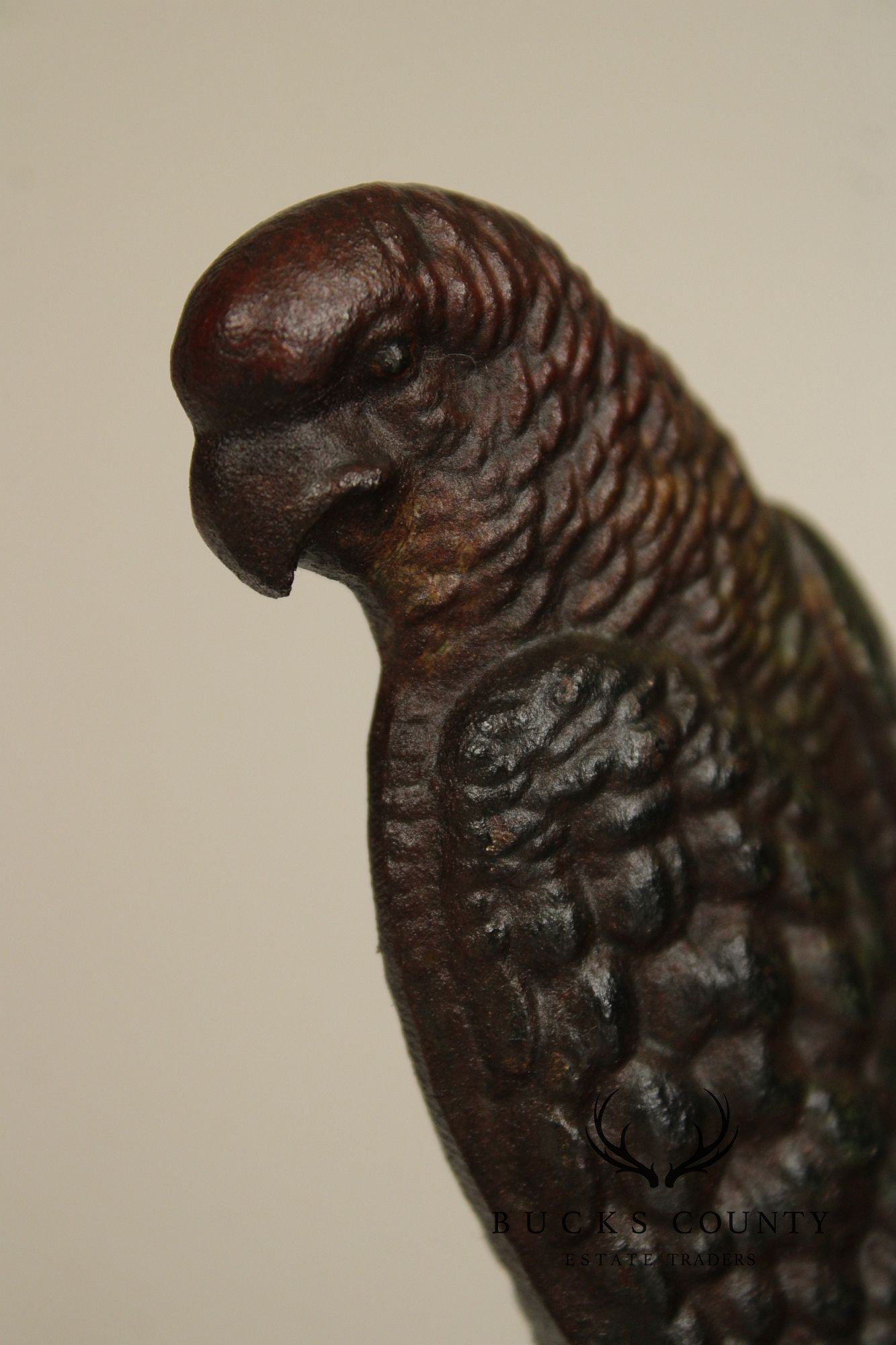 Bradley & Hubbard Art Deco Cast Iron Door Stop